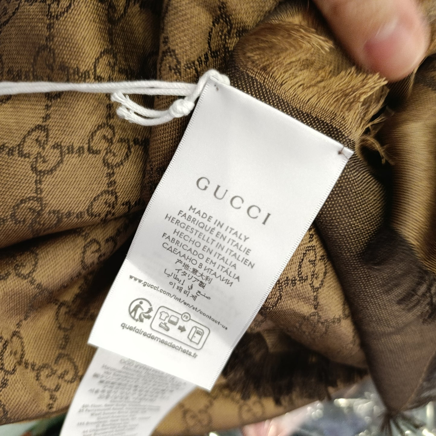 Sciarpa Gucci double face