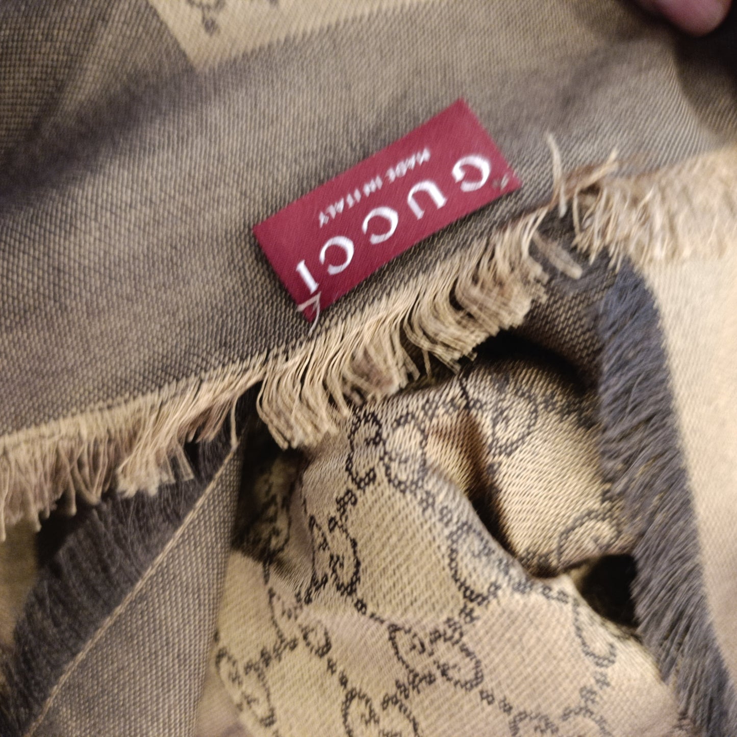 Sciarpa Gucci double face