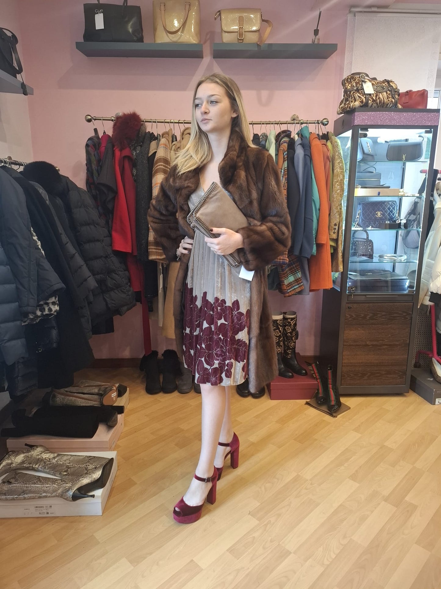 Abito velluto Etro tg 42