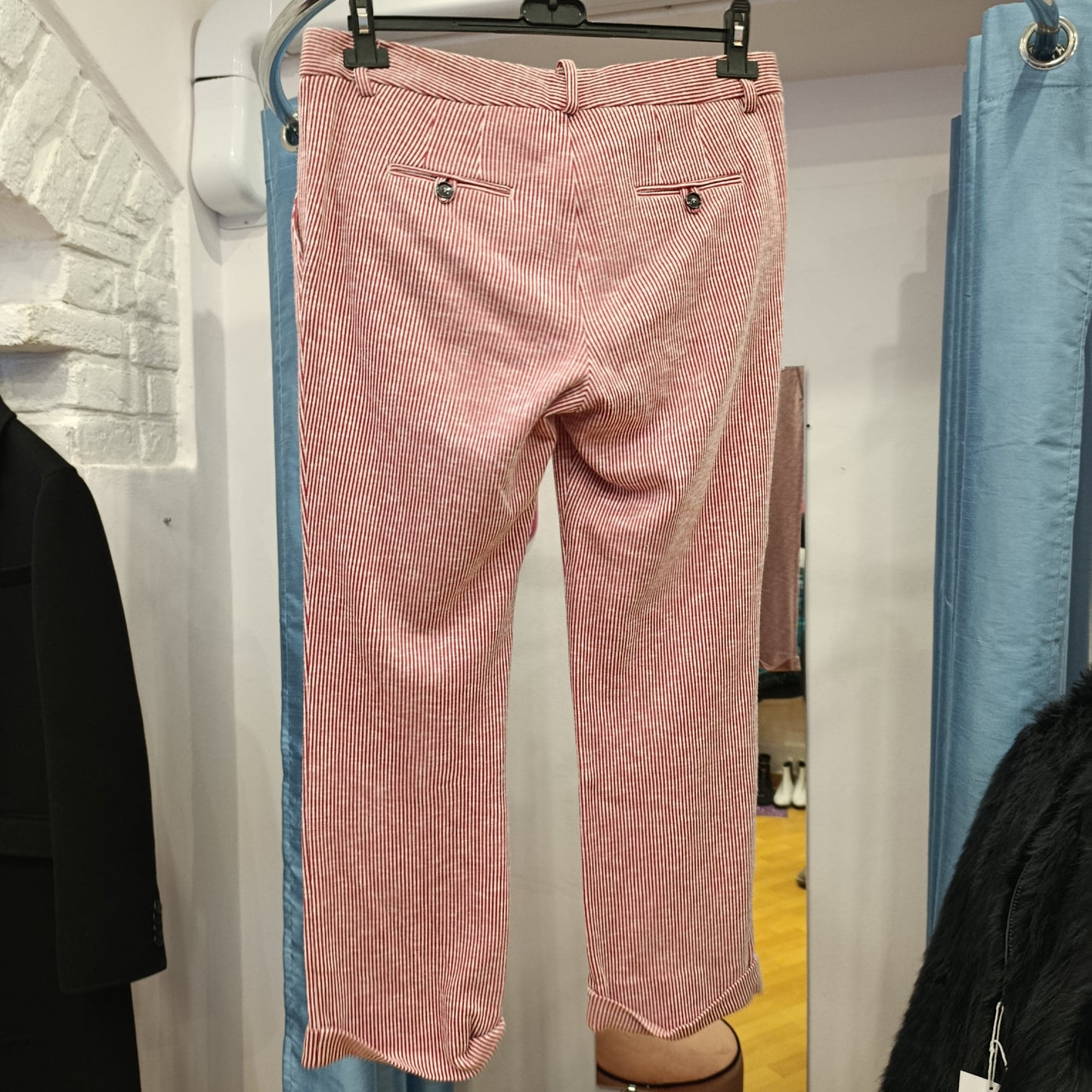 Pantalone righe rosso/bianco True Tradition tg 44