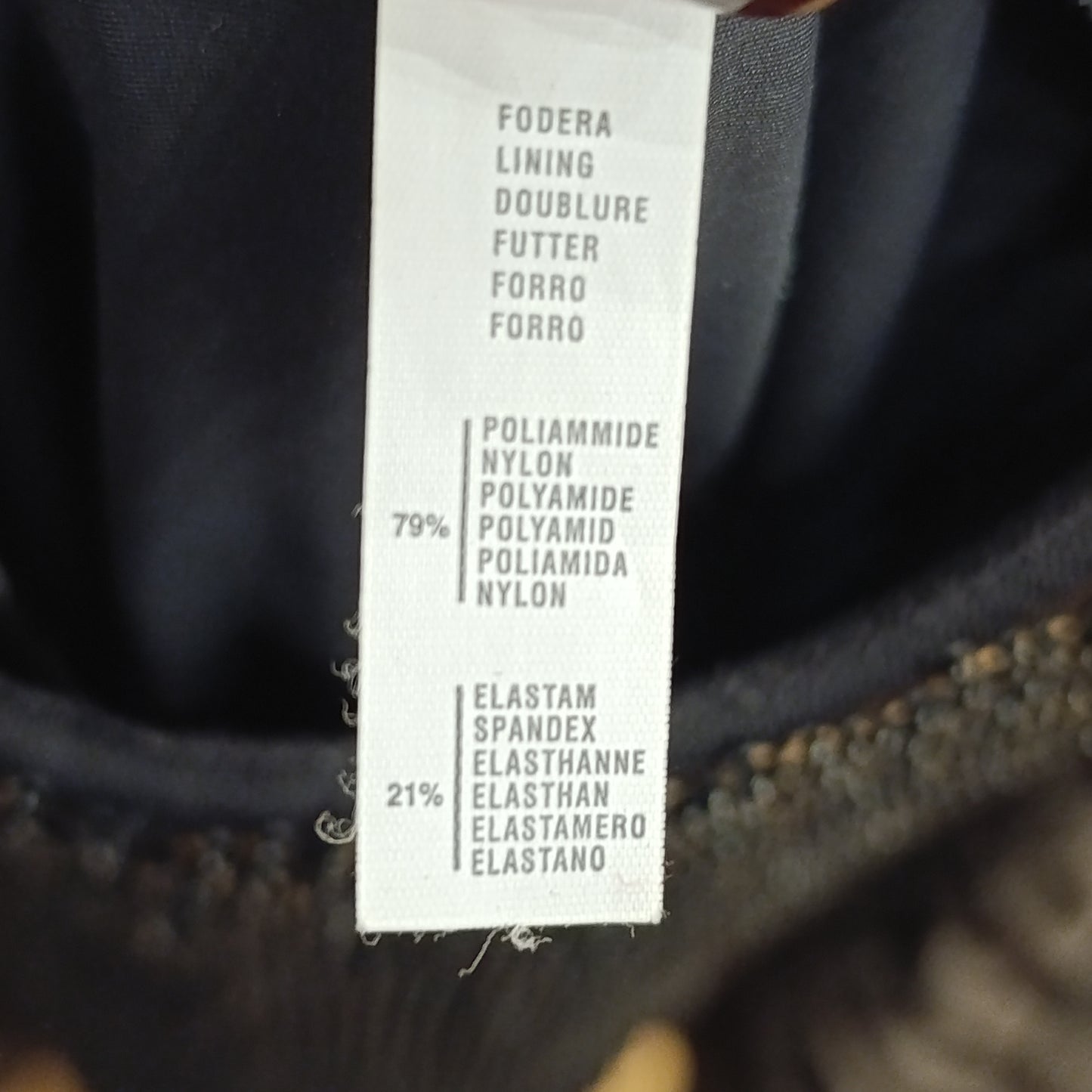 Abito lungo paillettes nero La Perla tg 42