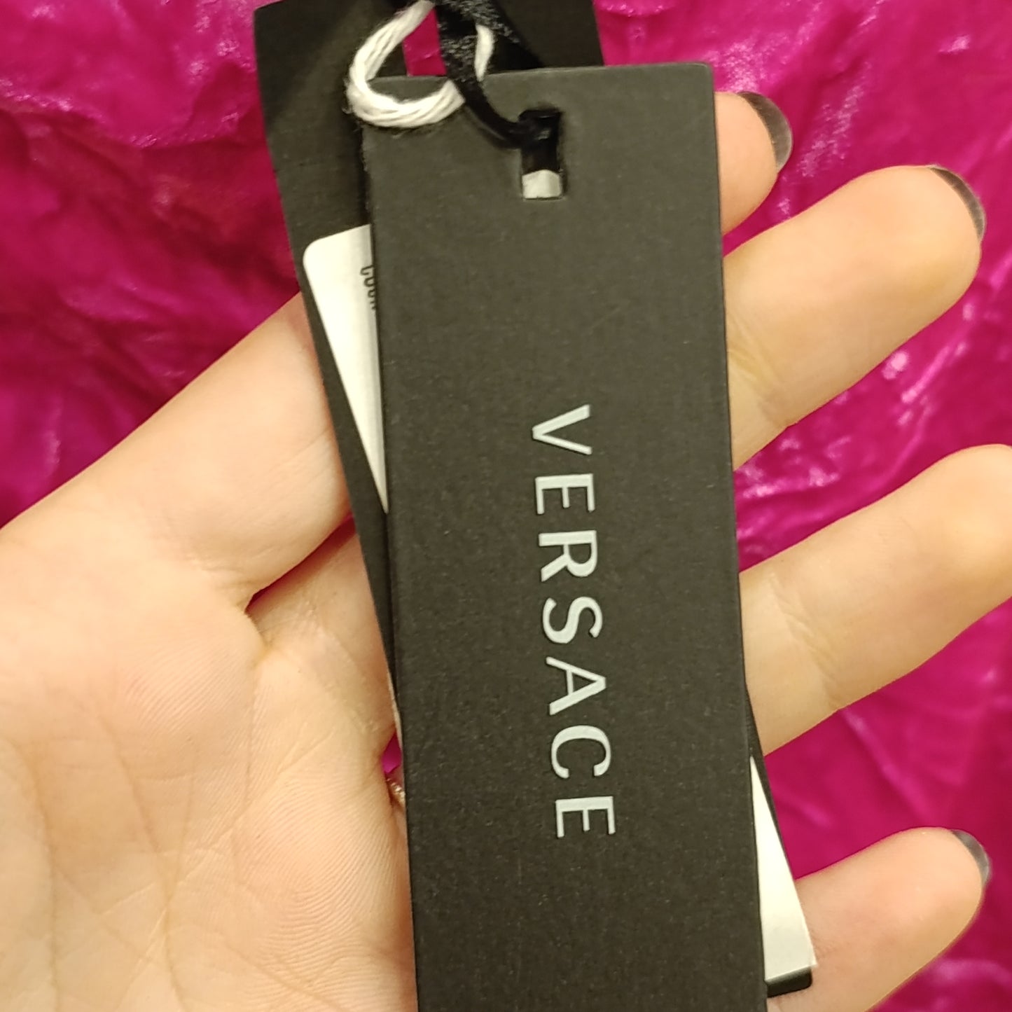 Mini abito fuxia Versace tg 42