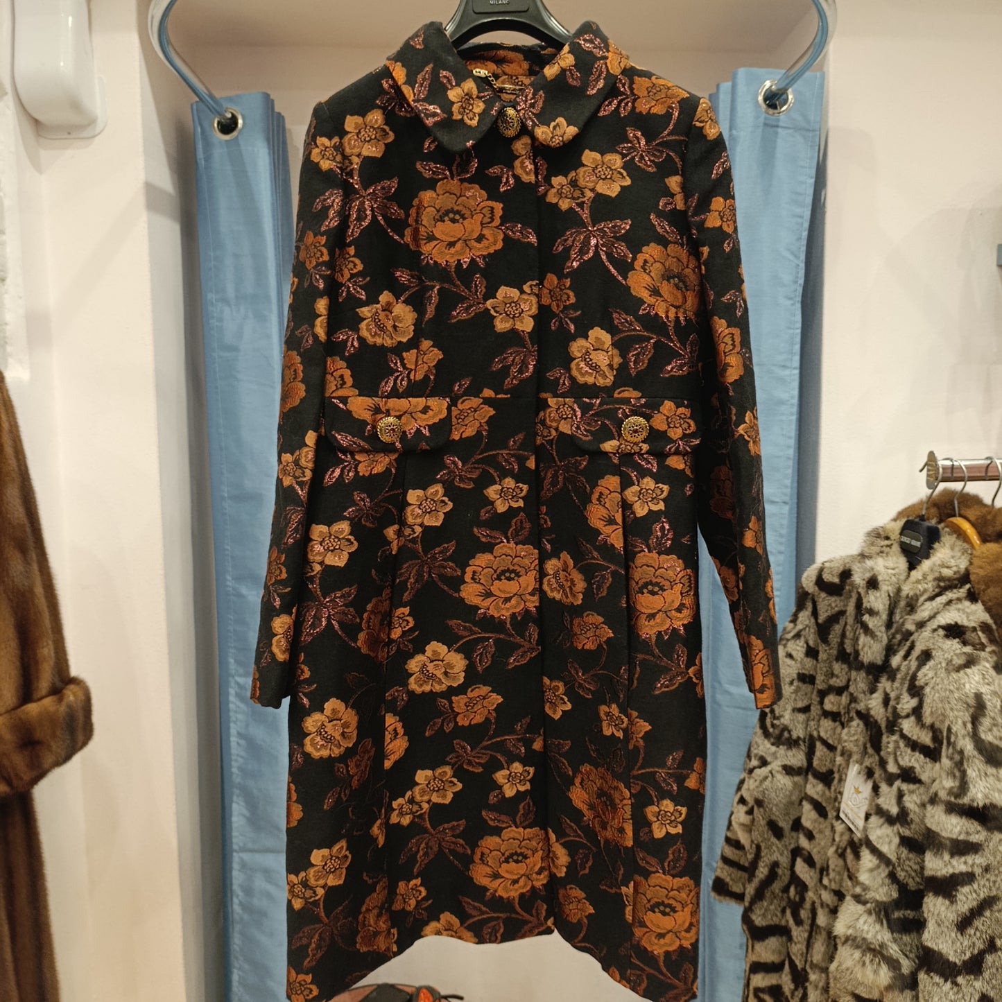 Cappotto floreale Luisa Spagnoli tg 44