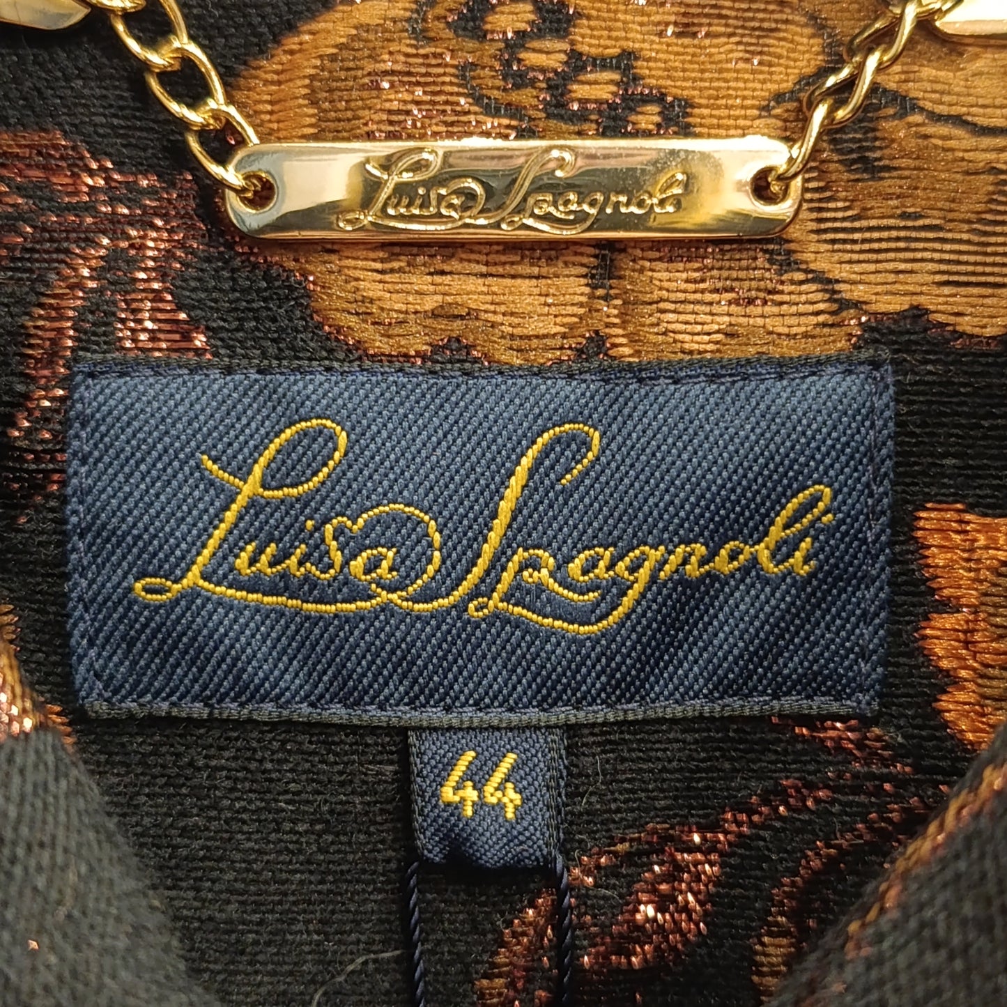 Cappotto floreale Luisa Spagnoli tg 44