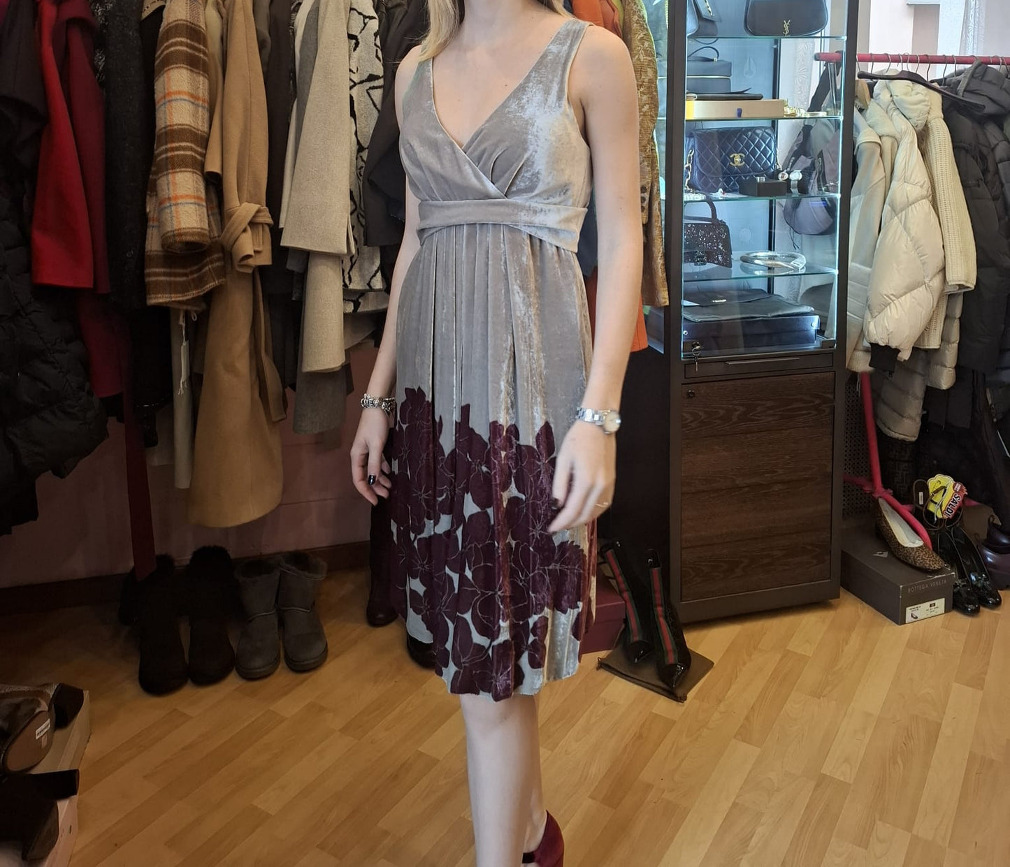 Abito velluto Etro tg 42