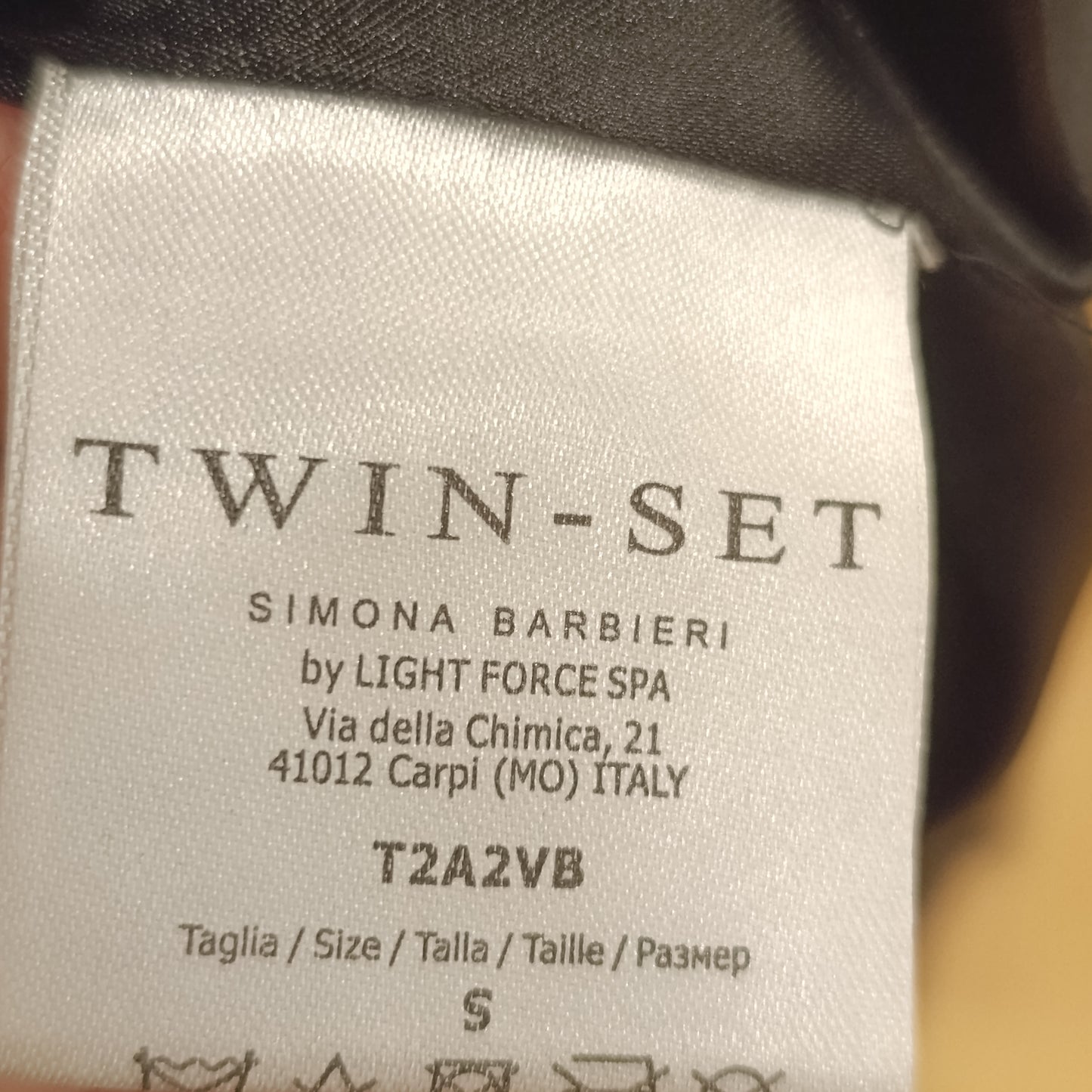 Pelliccia Lapin Twinset tg S