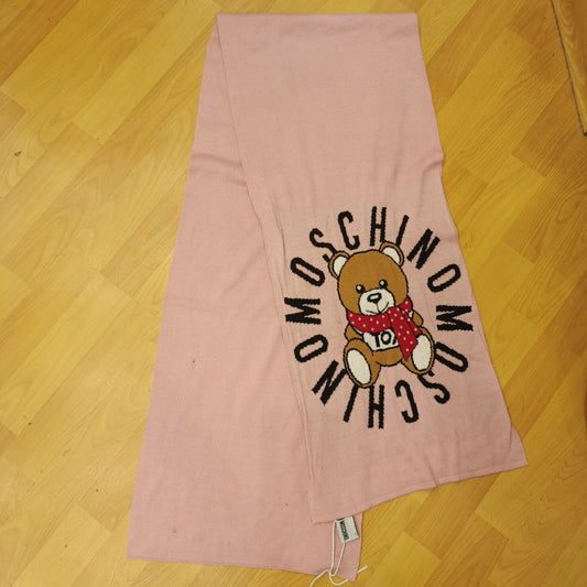 Sciarpa rosa Moschino