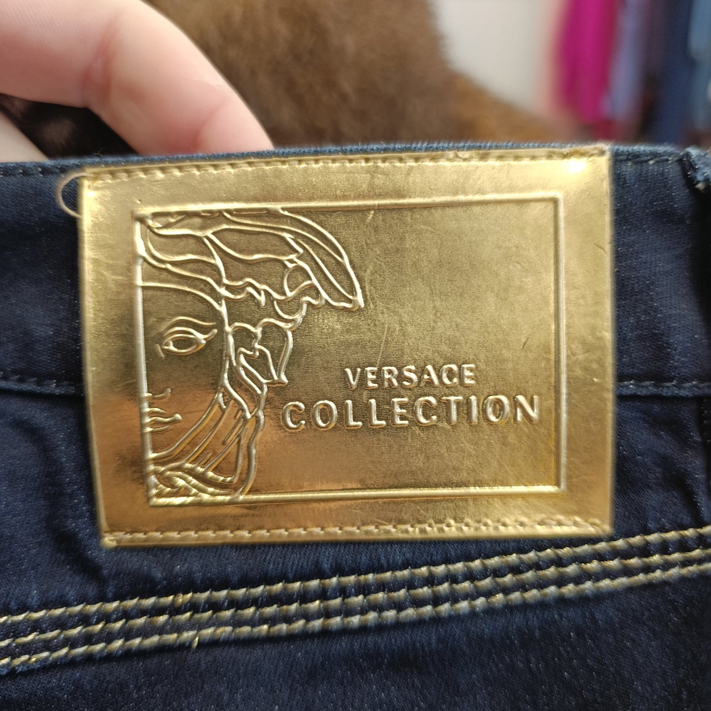 Jeans scuro Versace tg 40