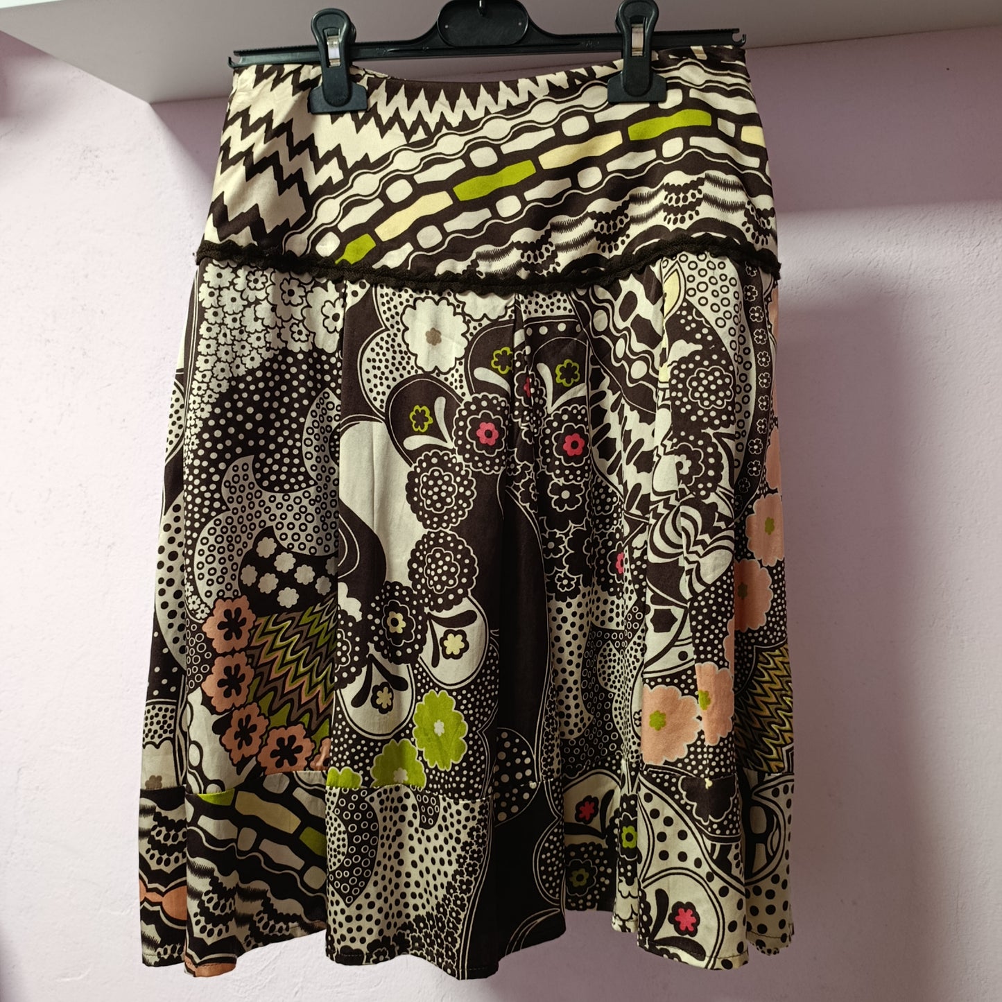 Gonna floreale Vintage tg 40/42