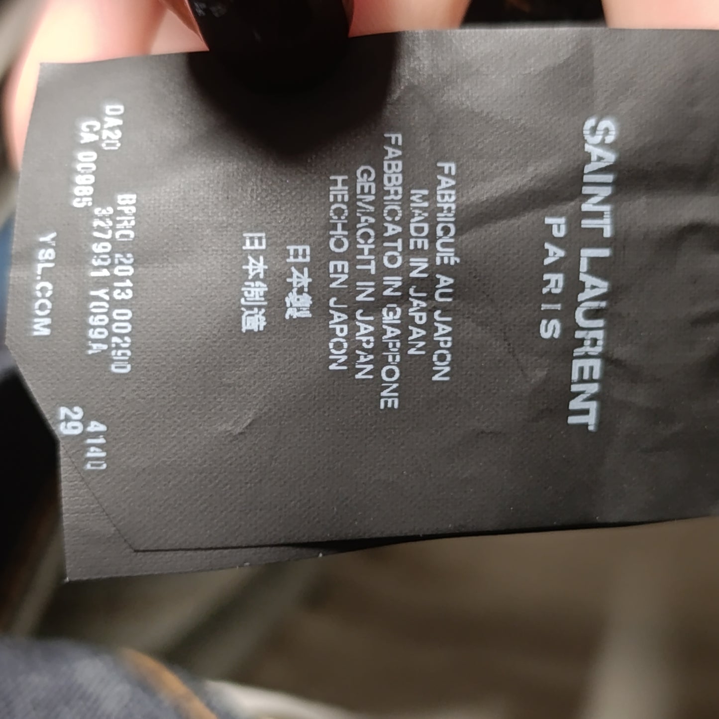 Jeans Saint Laurent tg 29