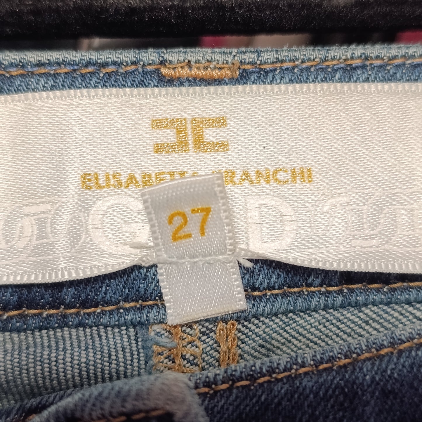 Jeans skinny Elisabetta Franchi tg 27