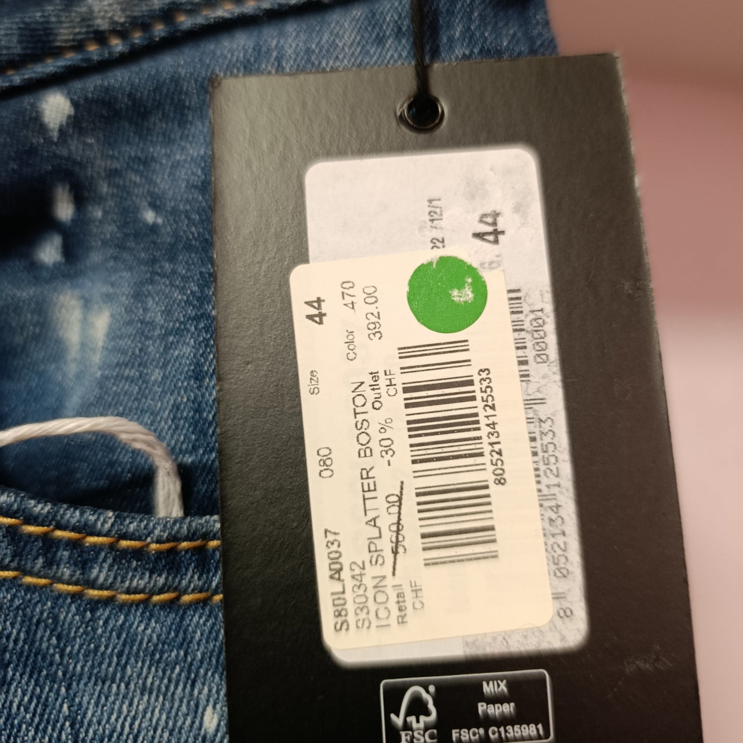 Jeans scuro Dsquared tg 44