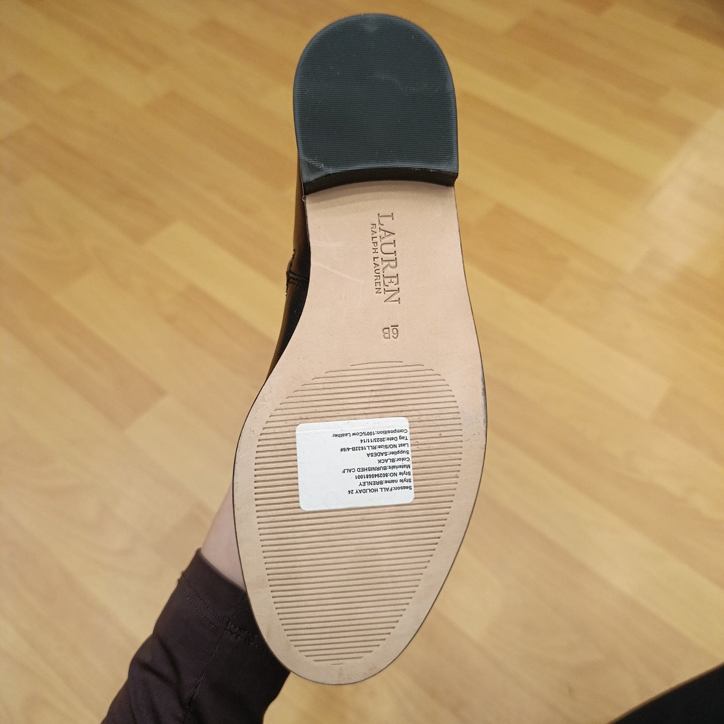 Stivale nero Ralph Lauren nr 36