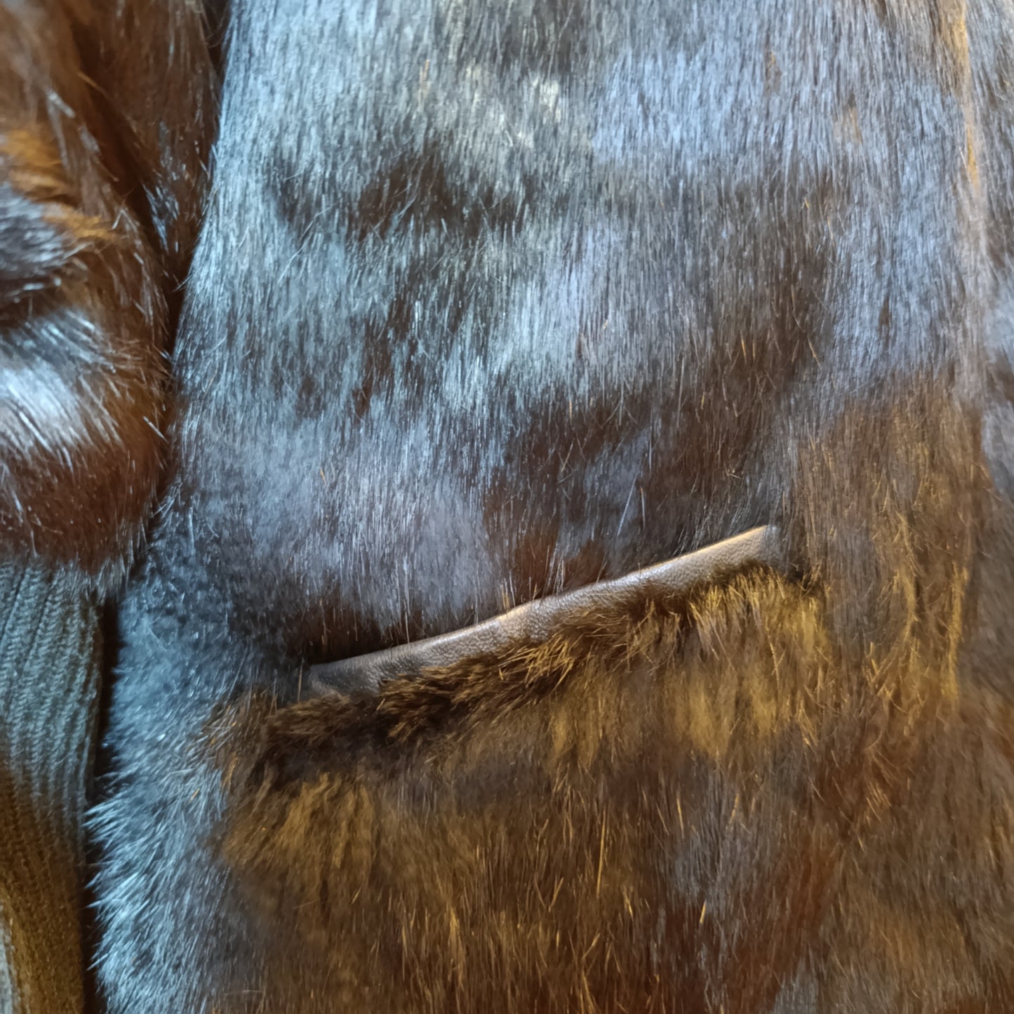 Pelliccia nera K-YEN tg S