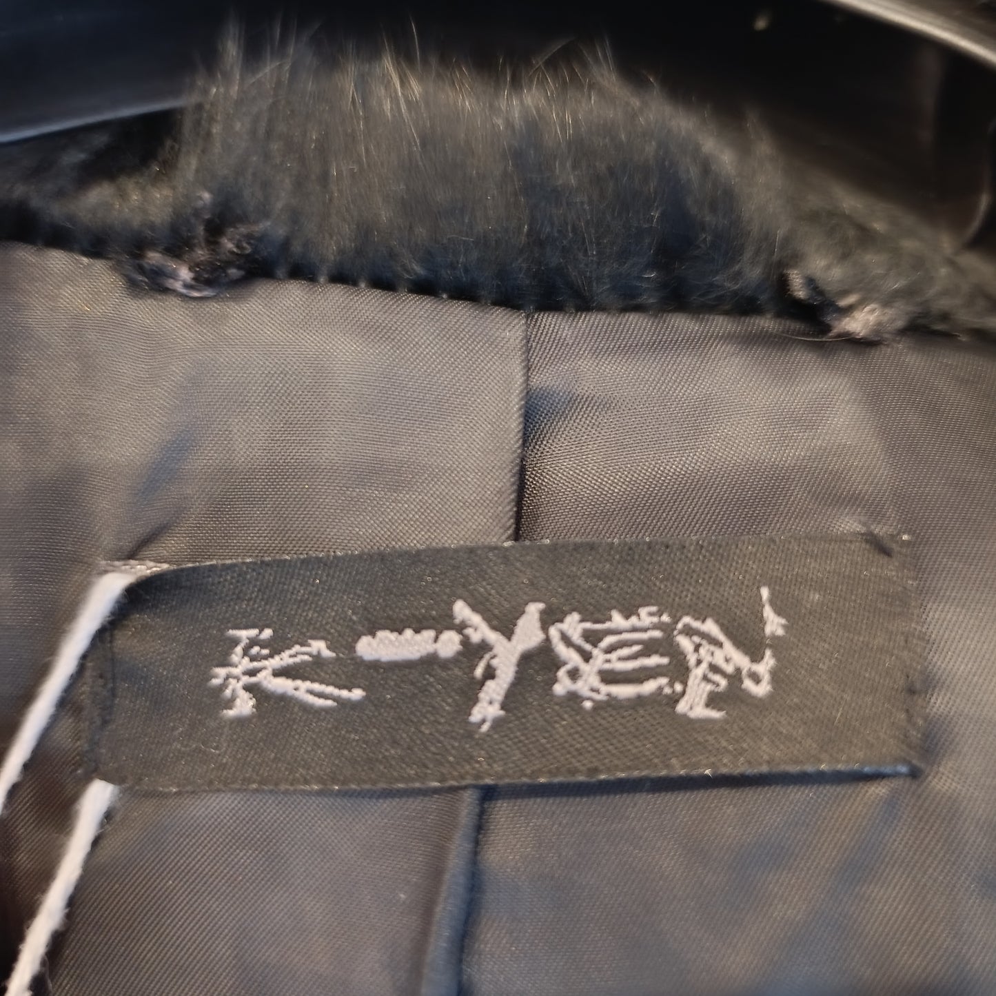 Pelliccia nera K-YEN tg S