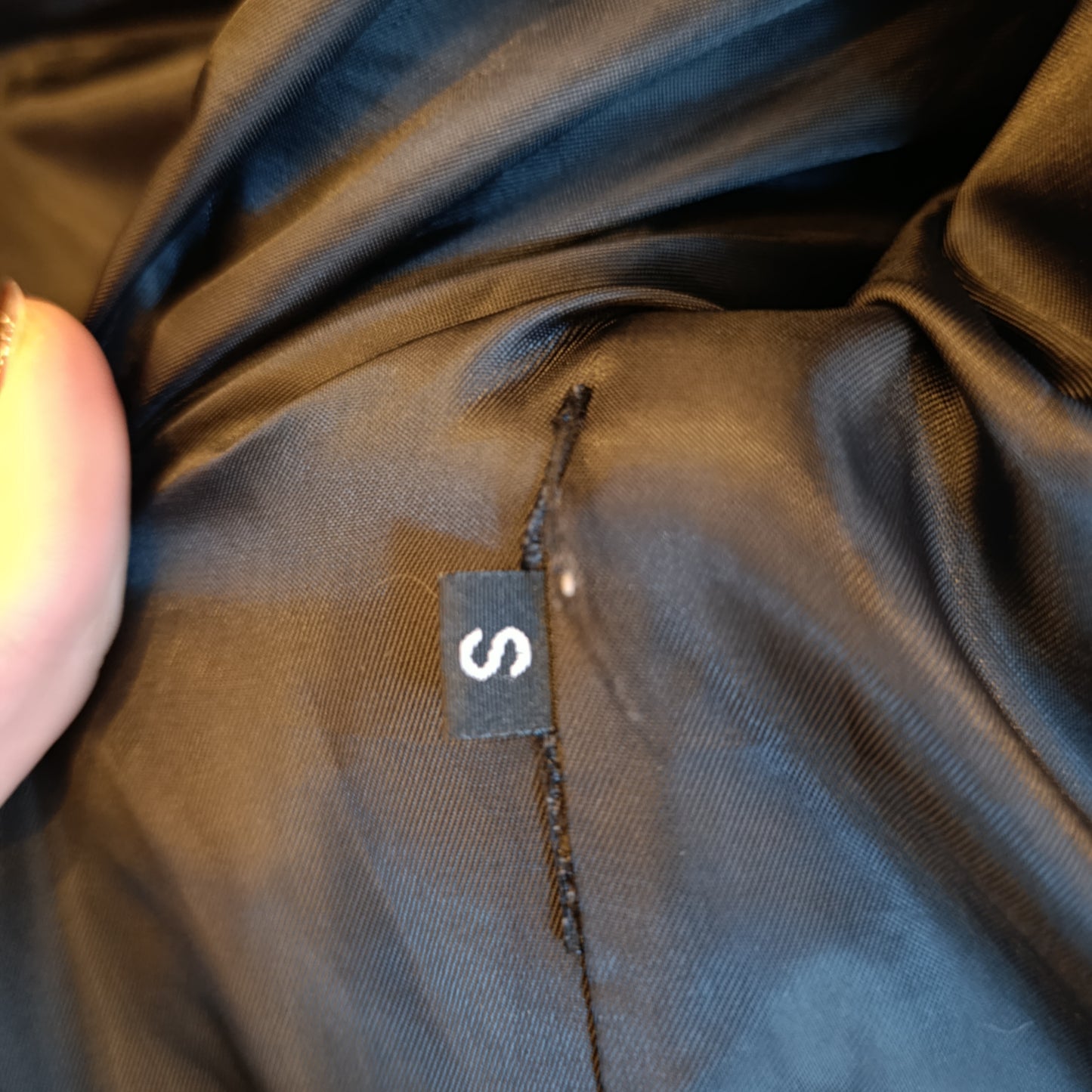 Pelliccia nera K-YEN tg S