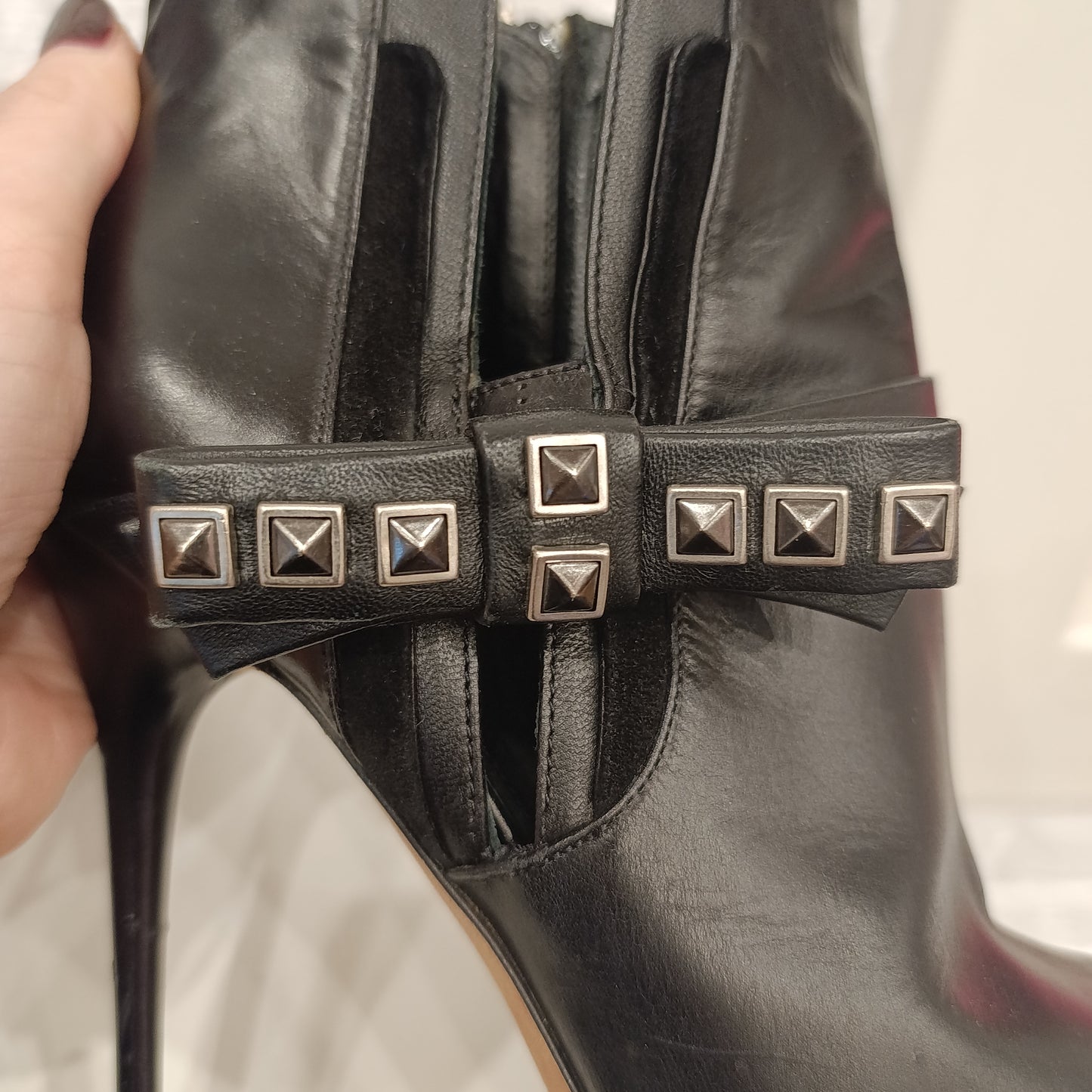 Tacco nero McQueen nr 37