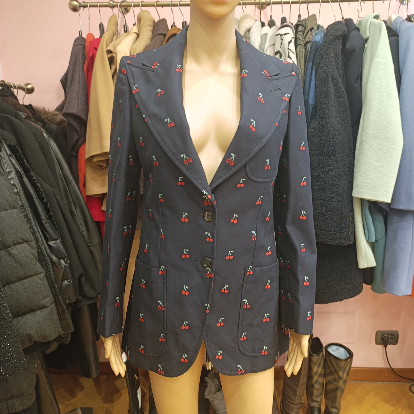 Blazer Gucci blu tg 38 nuovo