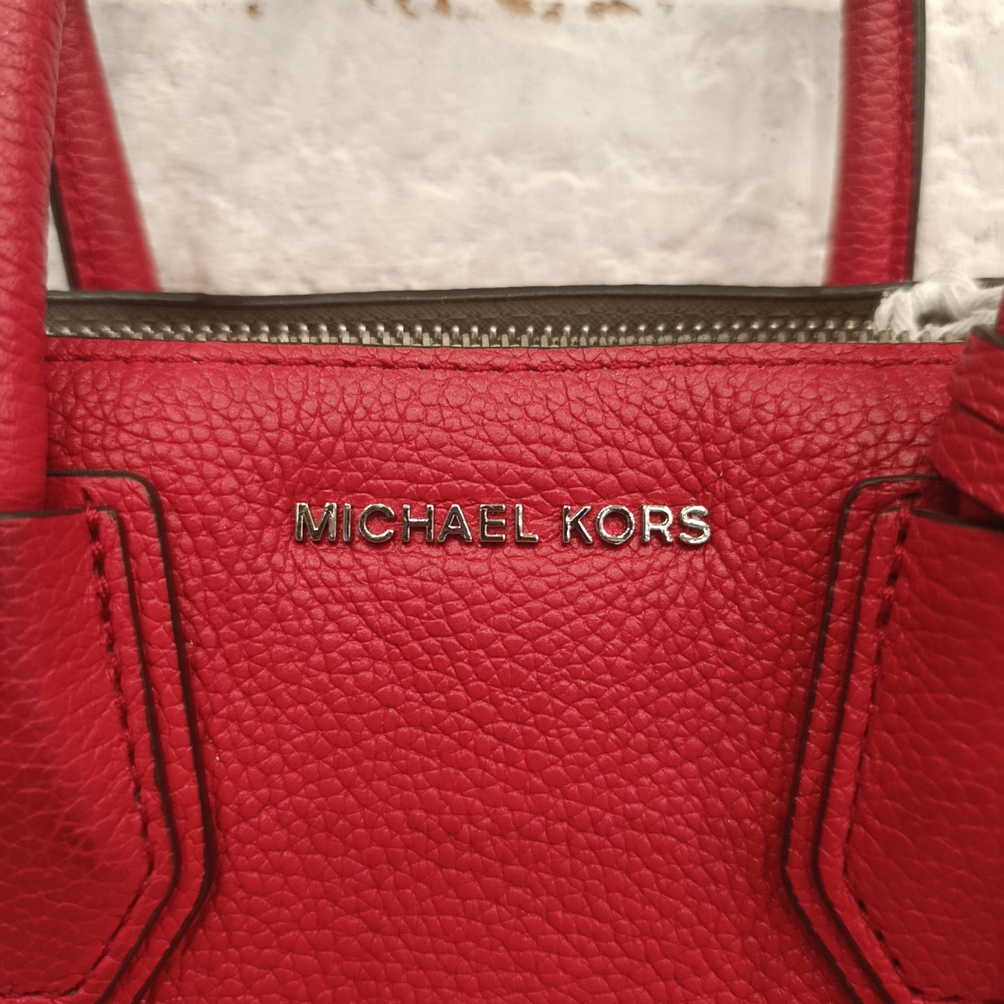 Borsa+portafoglio rosso Michael Kors
