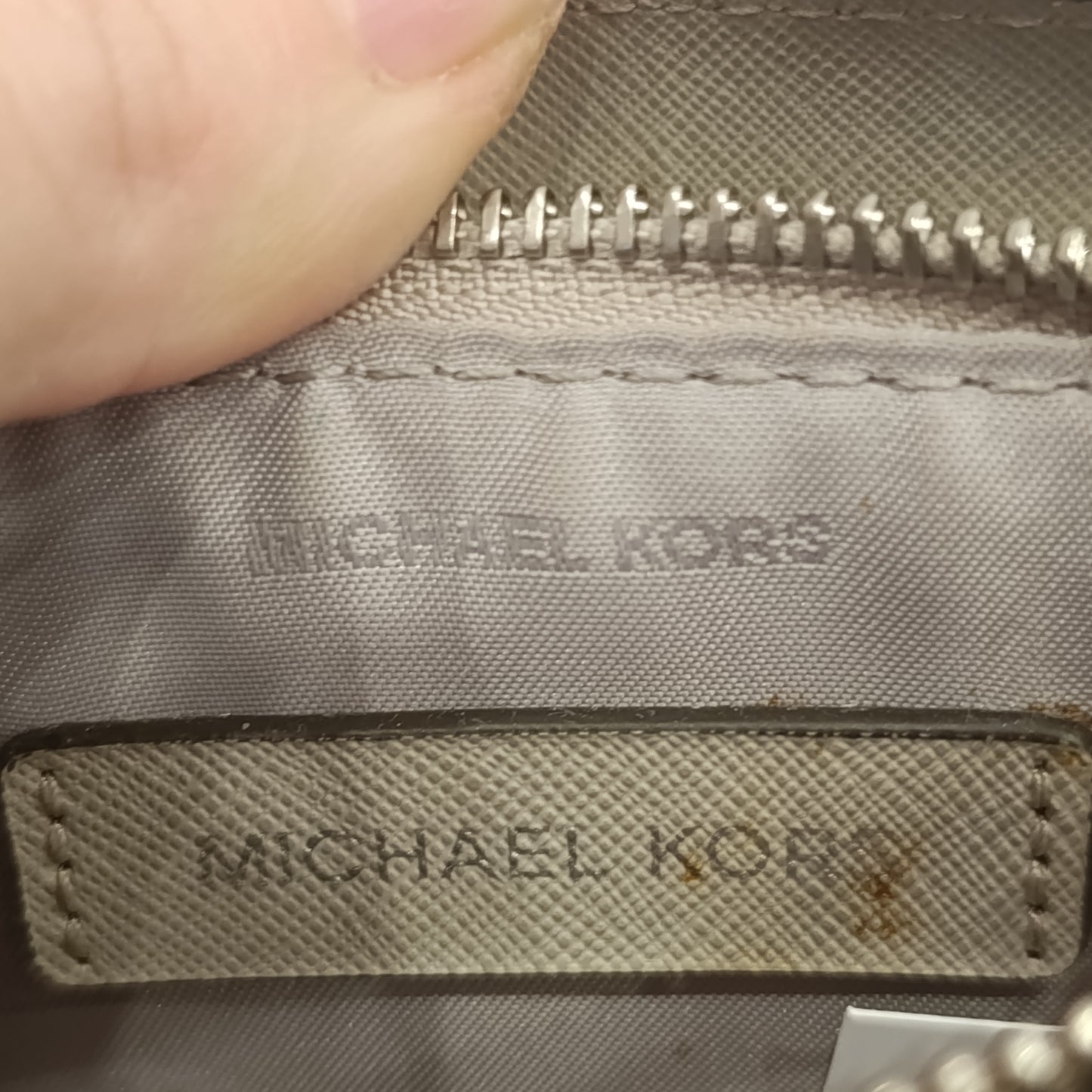 Borsa+portafoglio rosso Michael Kors