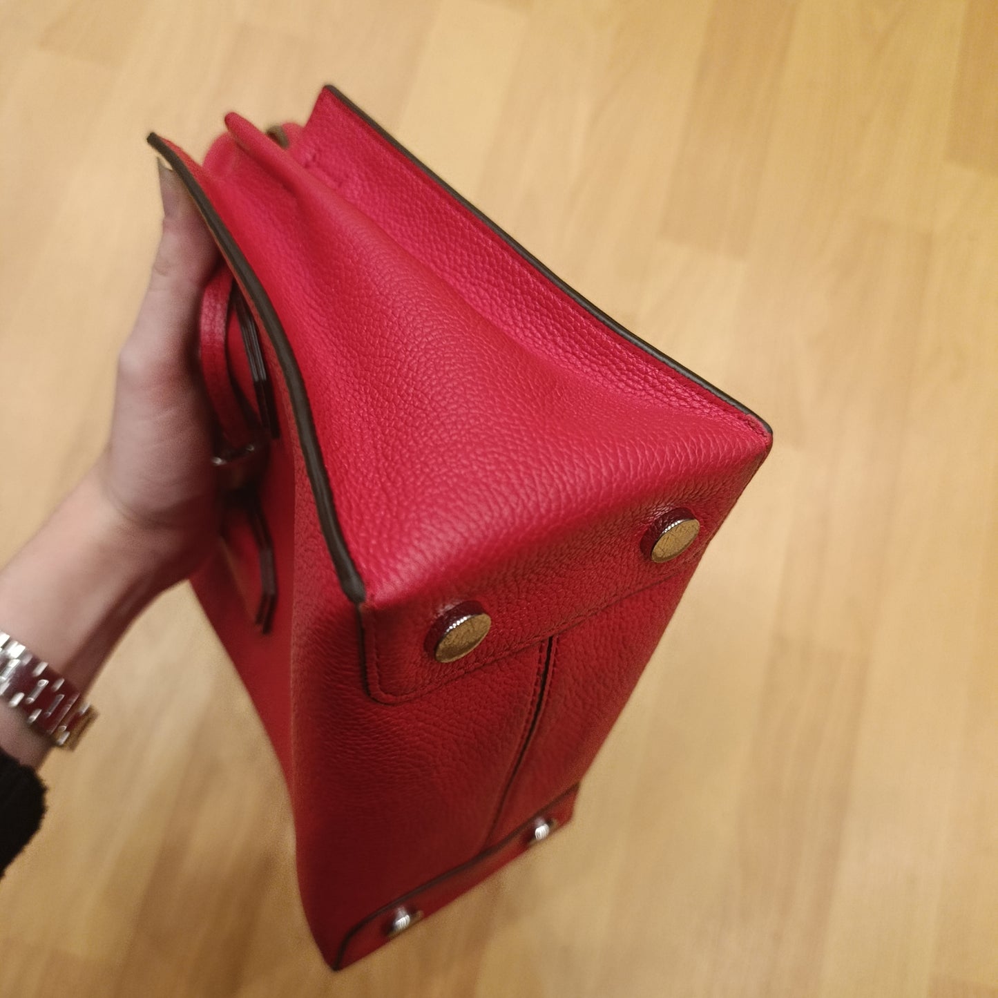 Borsa+portafoglio rosso Michael Kors