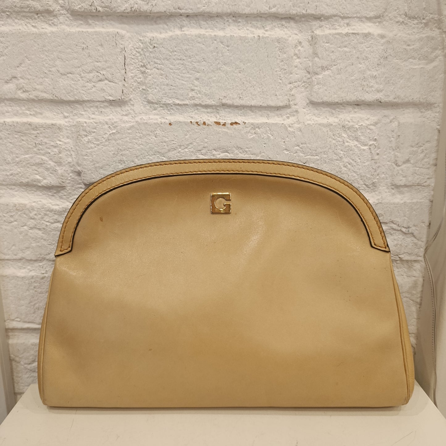 Pochette beige Gherardini