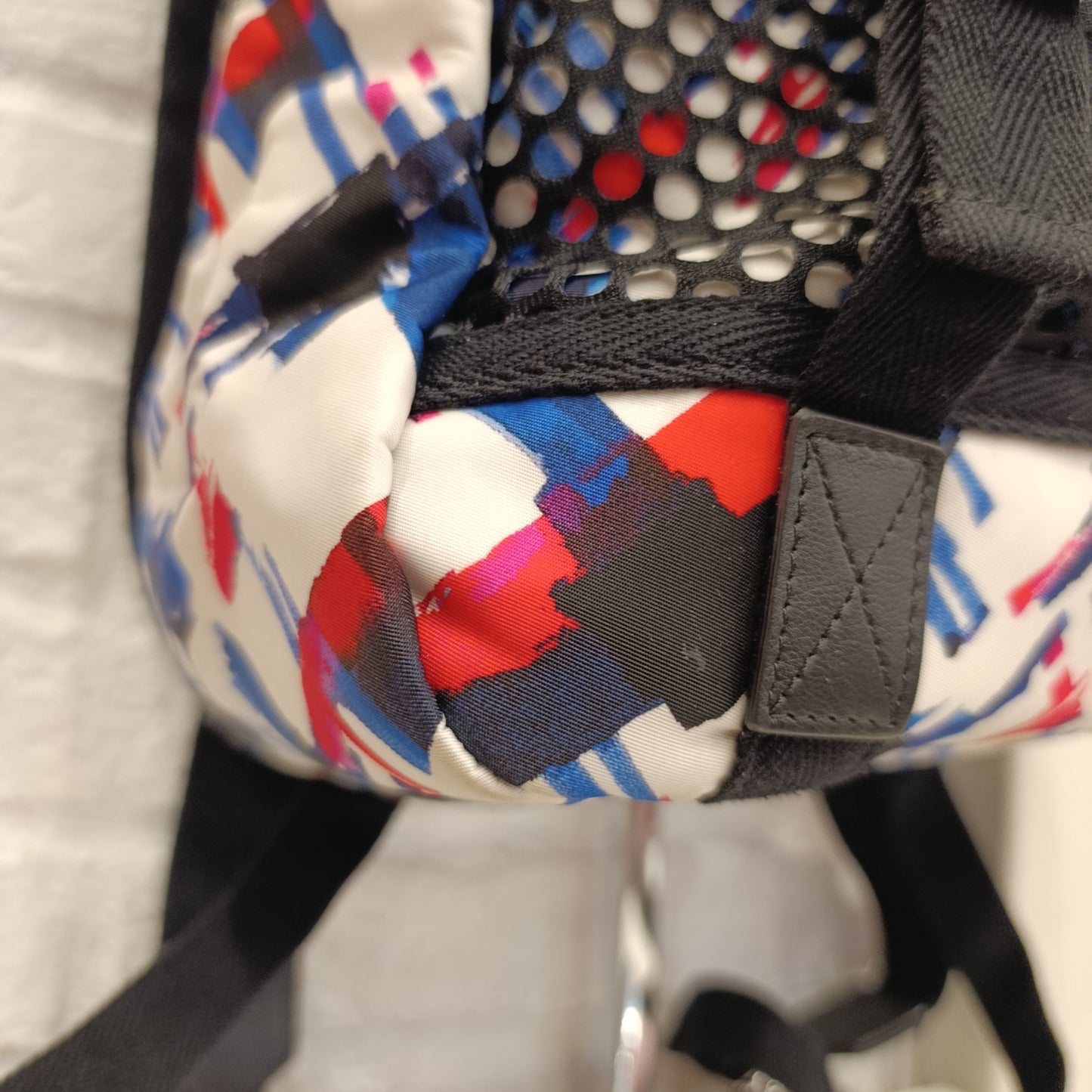 Zaino Chanel in tela colorato