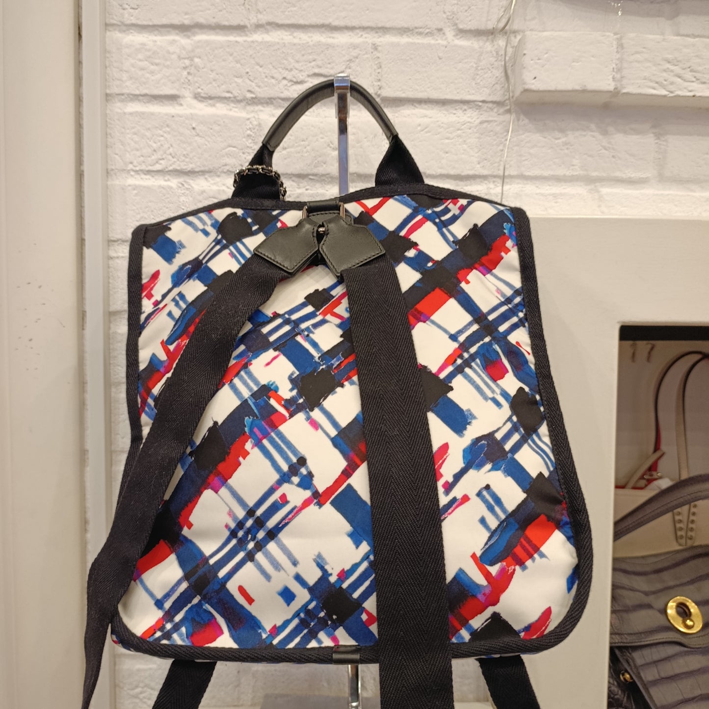 Zaino Chanel in tela colorato