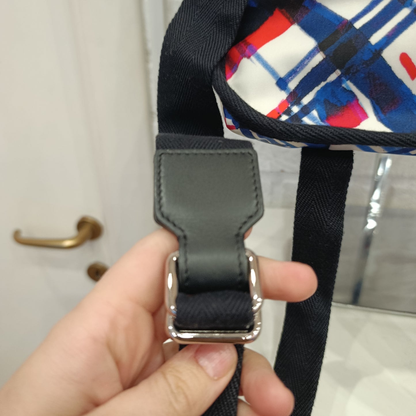 Zaino Chanel in tela colorato