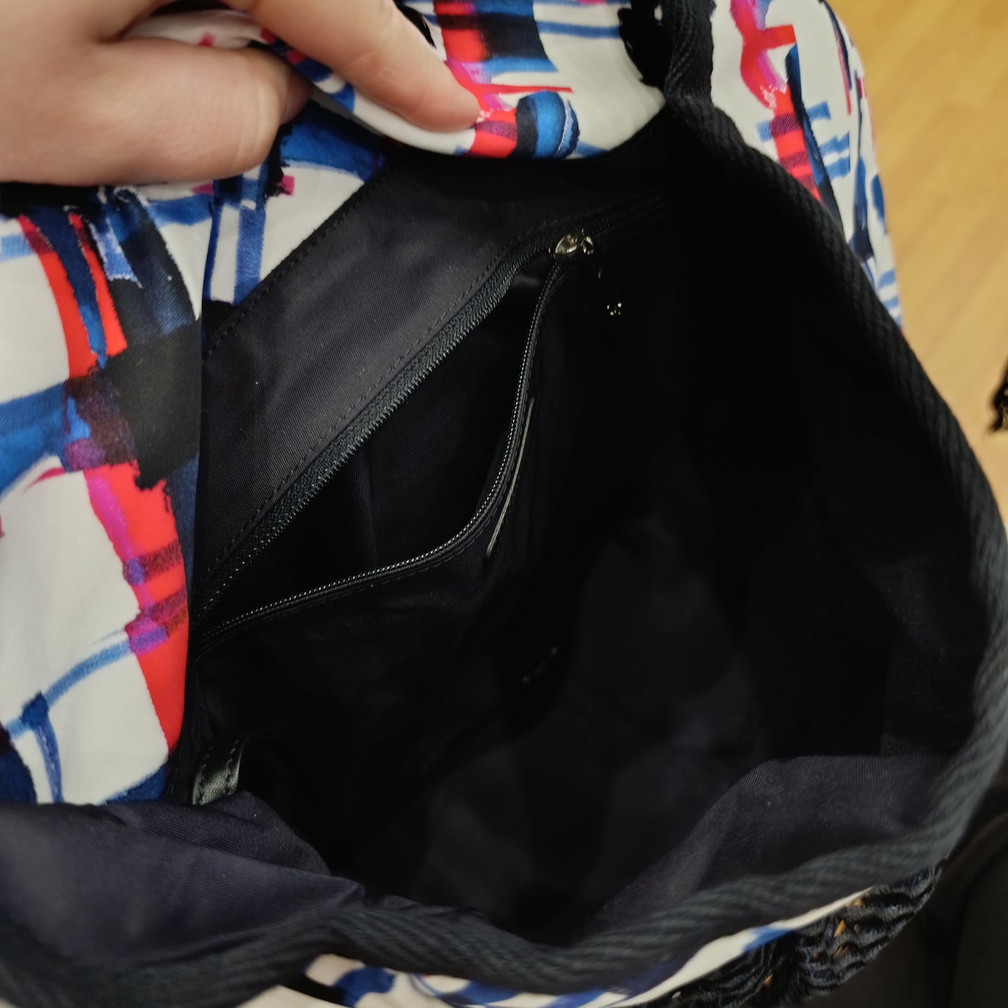 Zaino Chanel in tela colorato