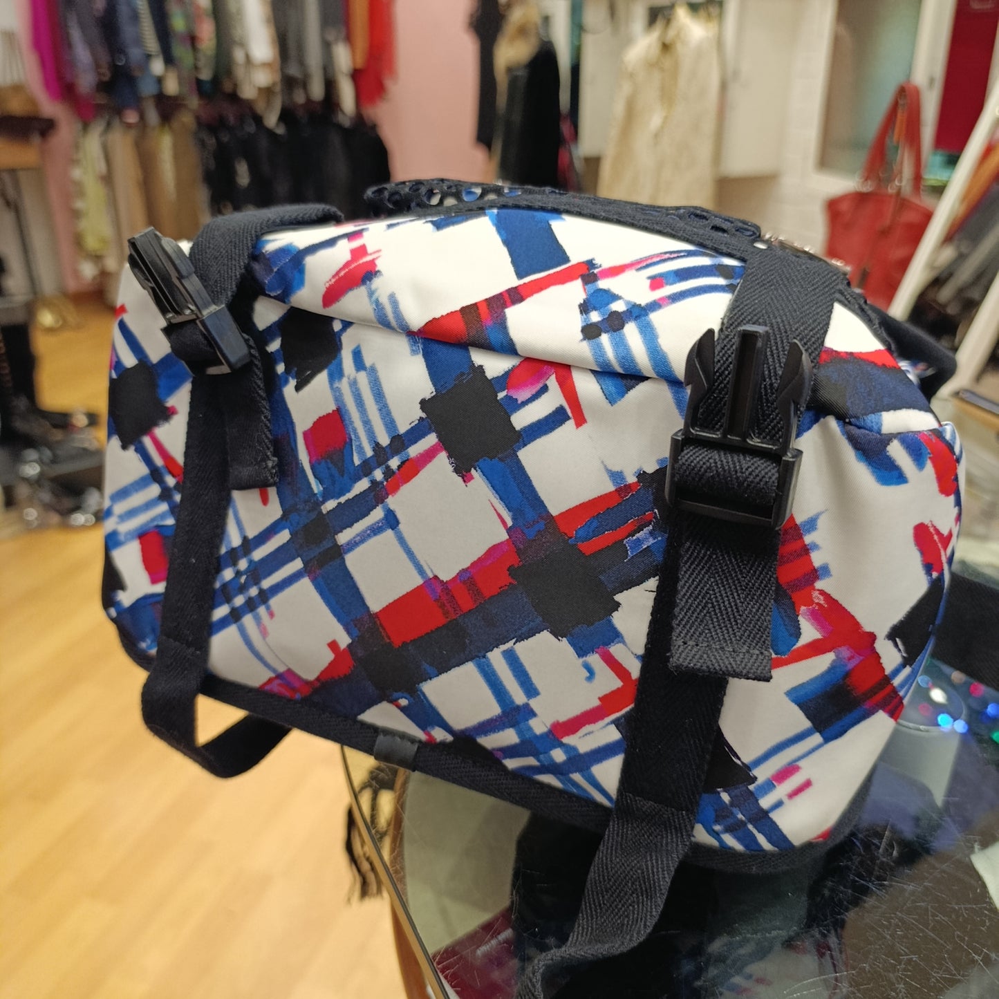 Zaino Chanel in tela colorato