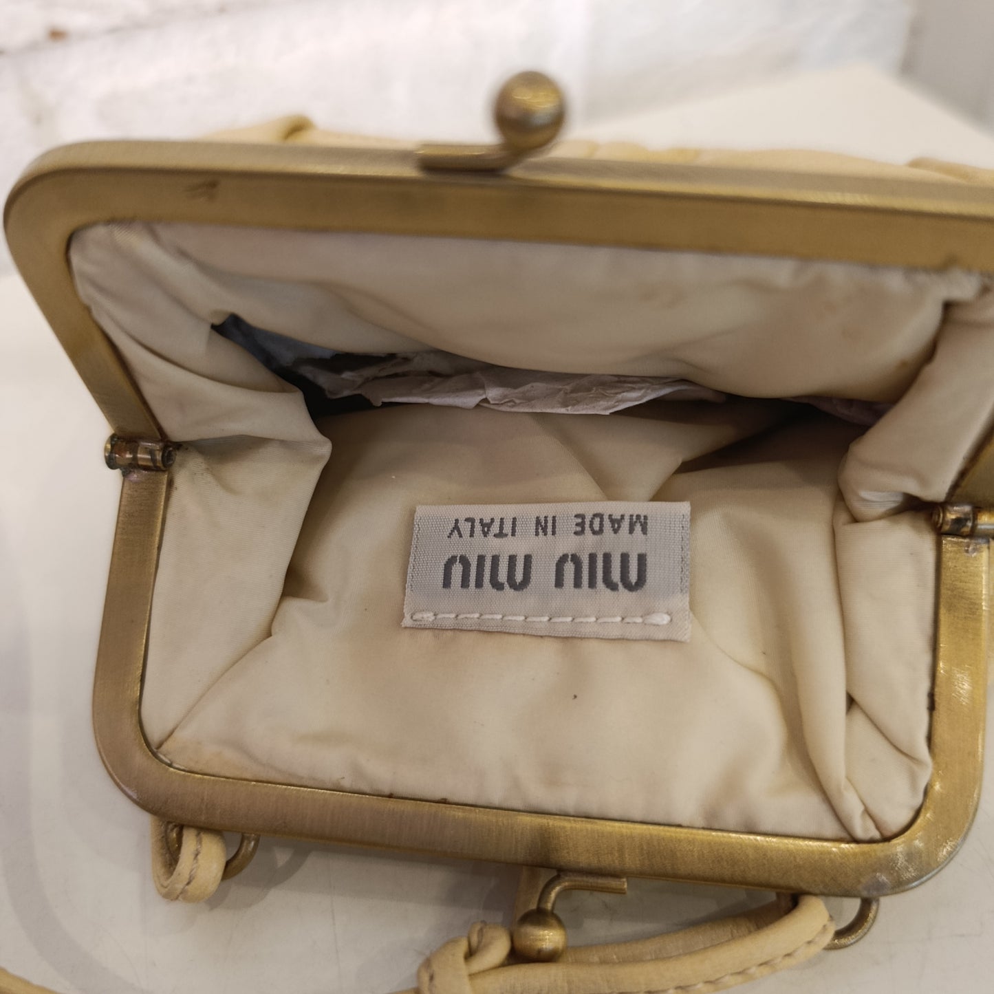 Tracollina Miu Miu vintage