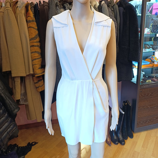 Abito bianco Elisabetta Franchi tg 40