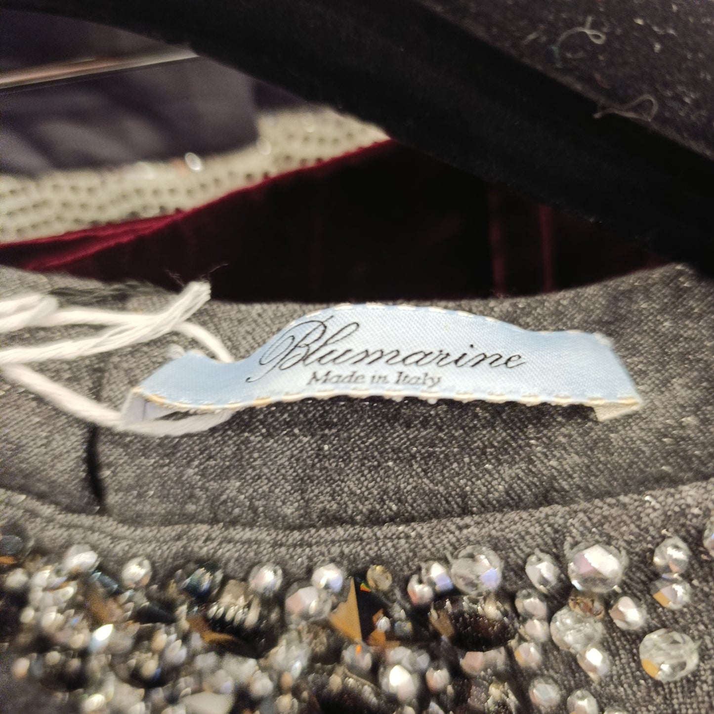 Abito Blumarine strass tg 44