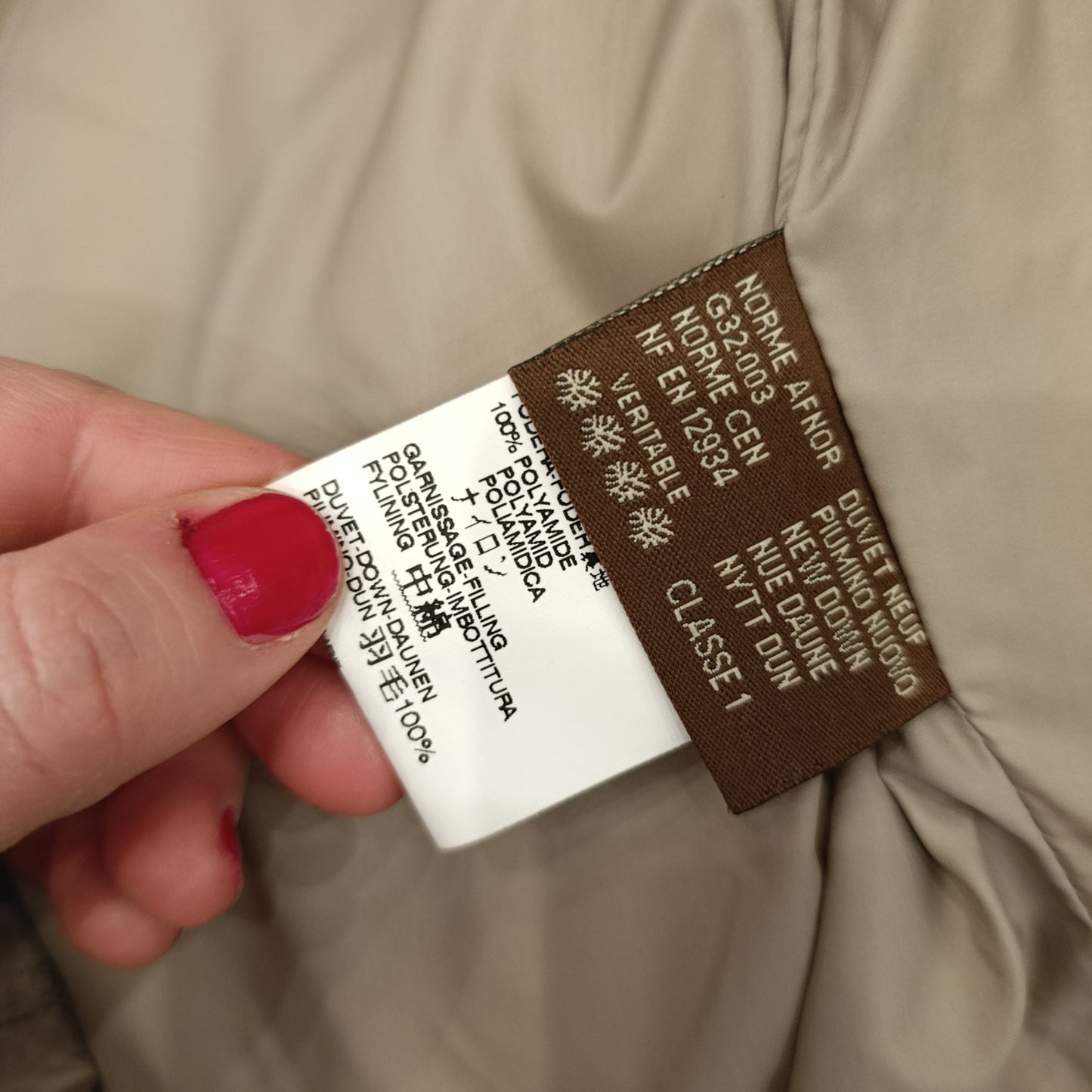 Moncler vintage tg 1