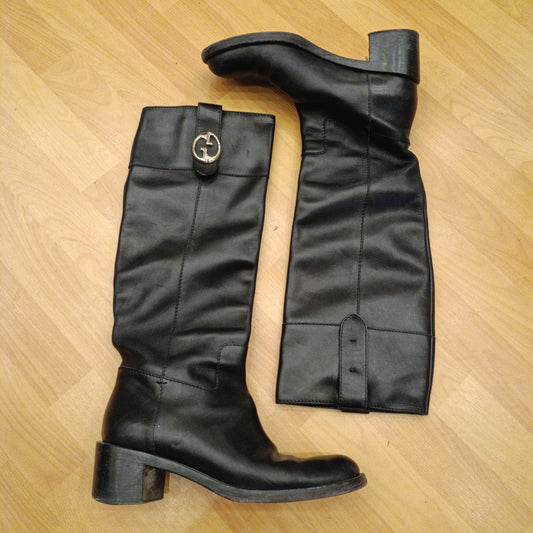 Stivali Gucci logo laterale n*39.5