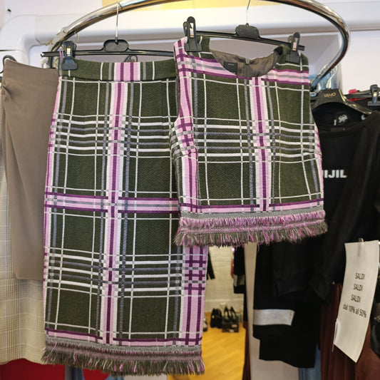 Completo Pinko verde/lilla tg 38