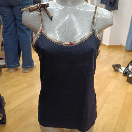 Top Burberry nero tg L