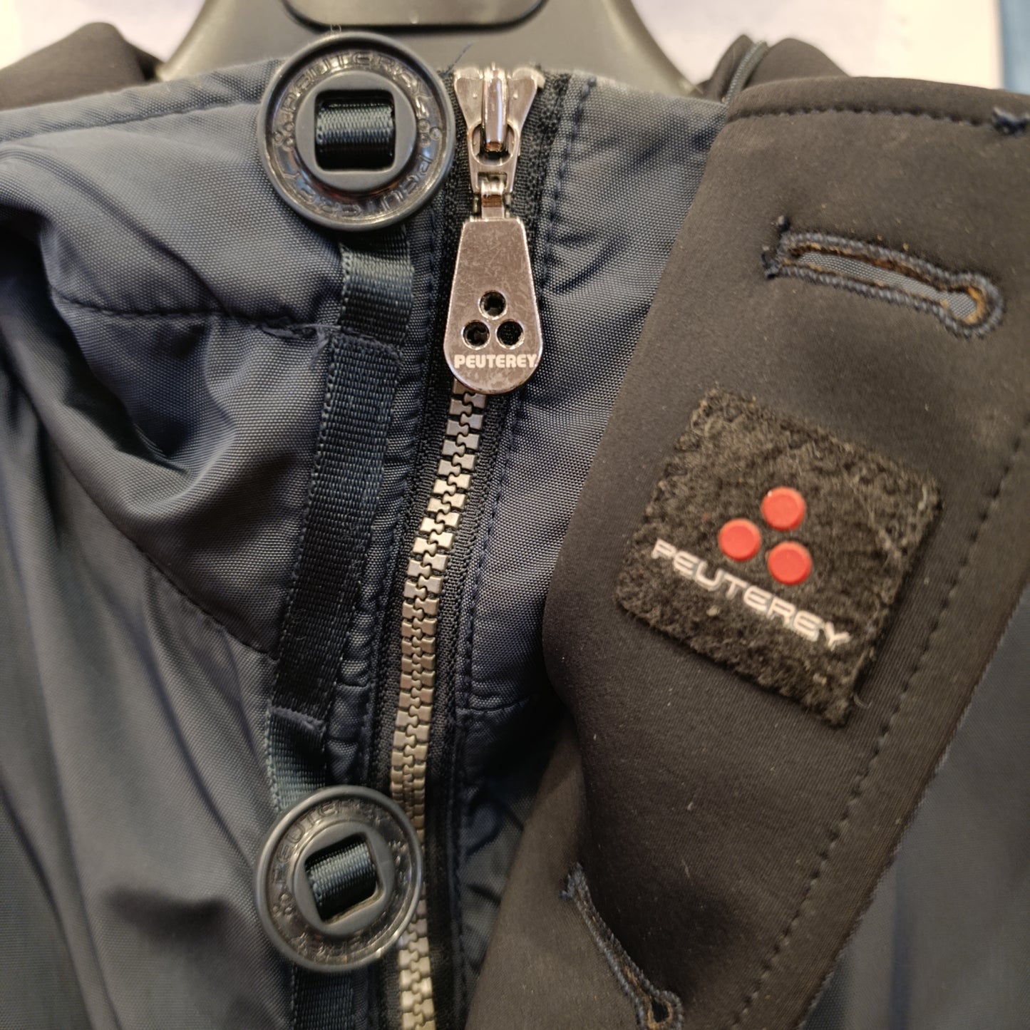 Piumino blu Peuterey tg XL