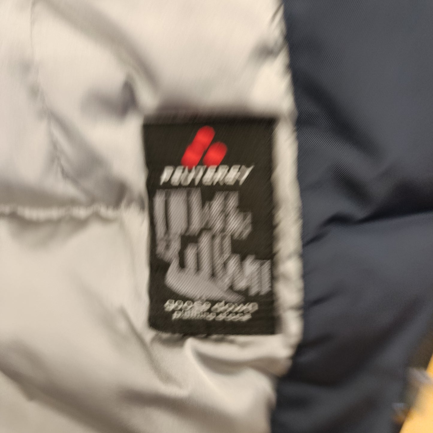 Piumino blu Peuterey tg XL