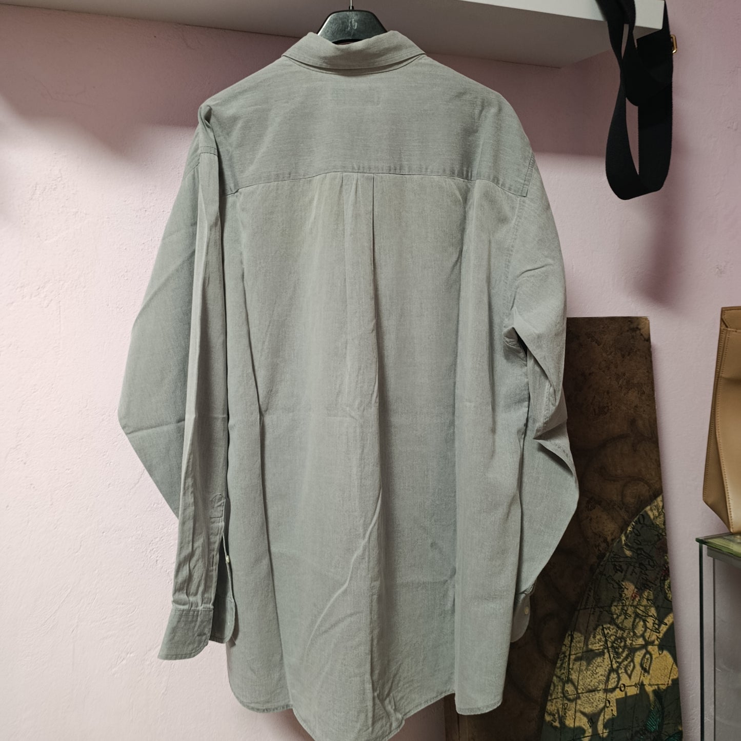 Camicia grigia Burberrys uomo