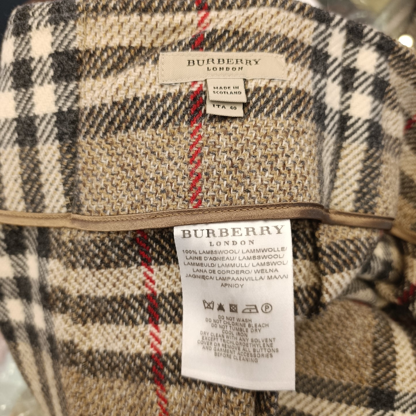 Gonna Burberry tg 40