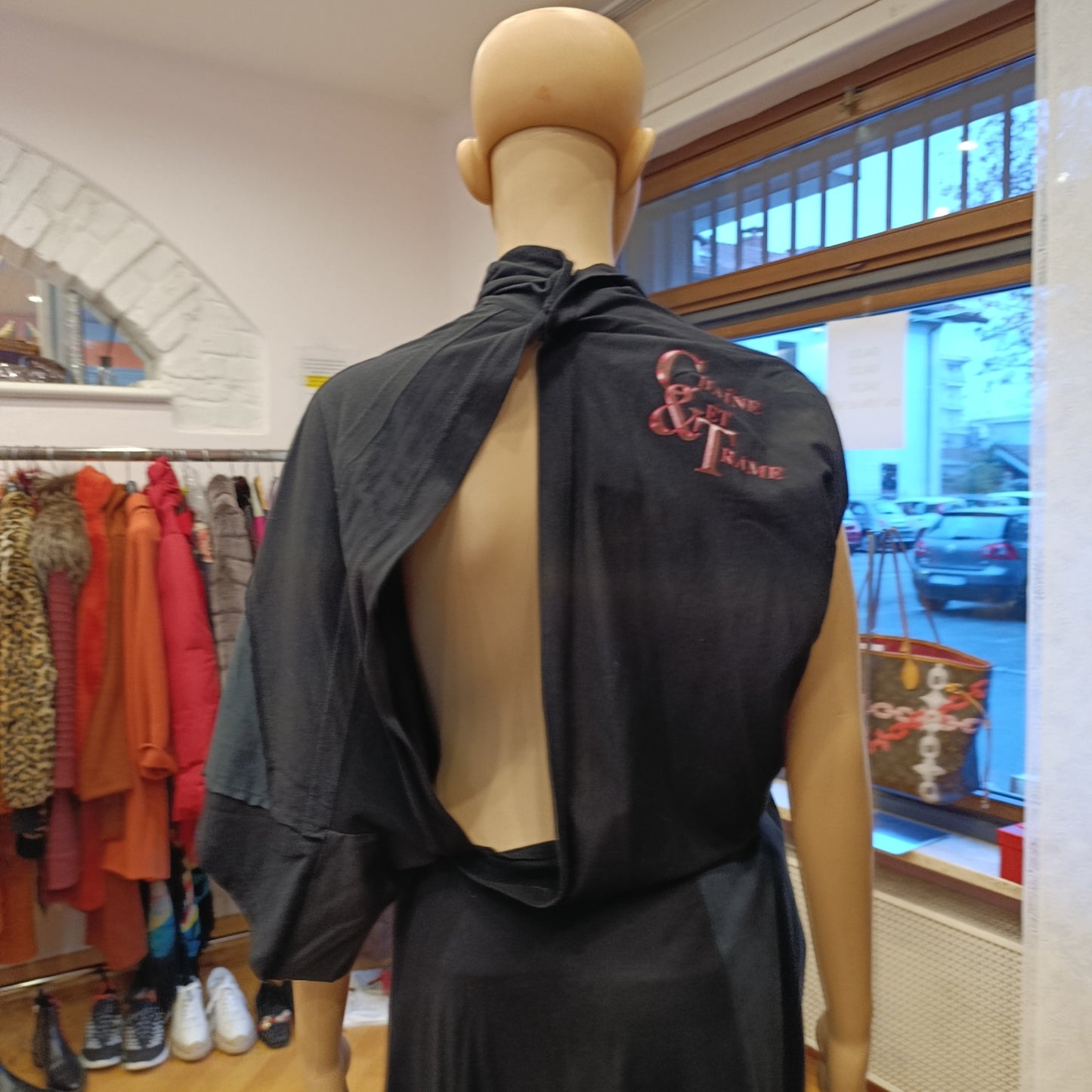 Abito Balenciaga scritte tg 38