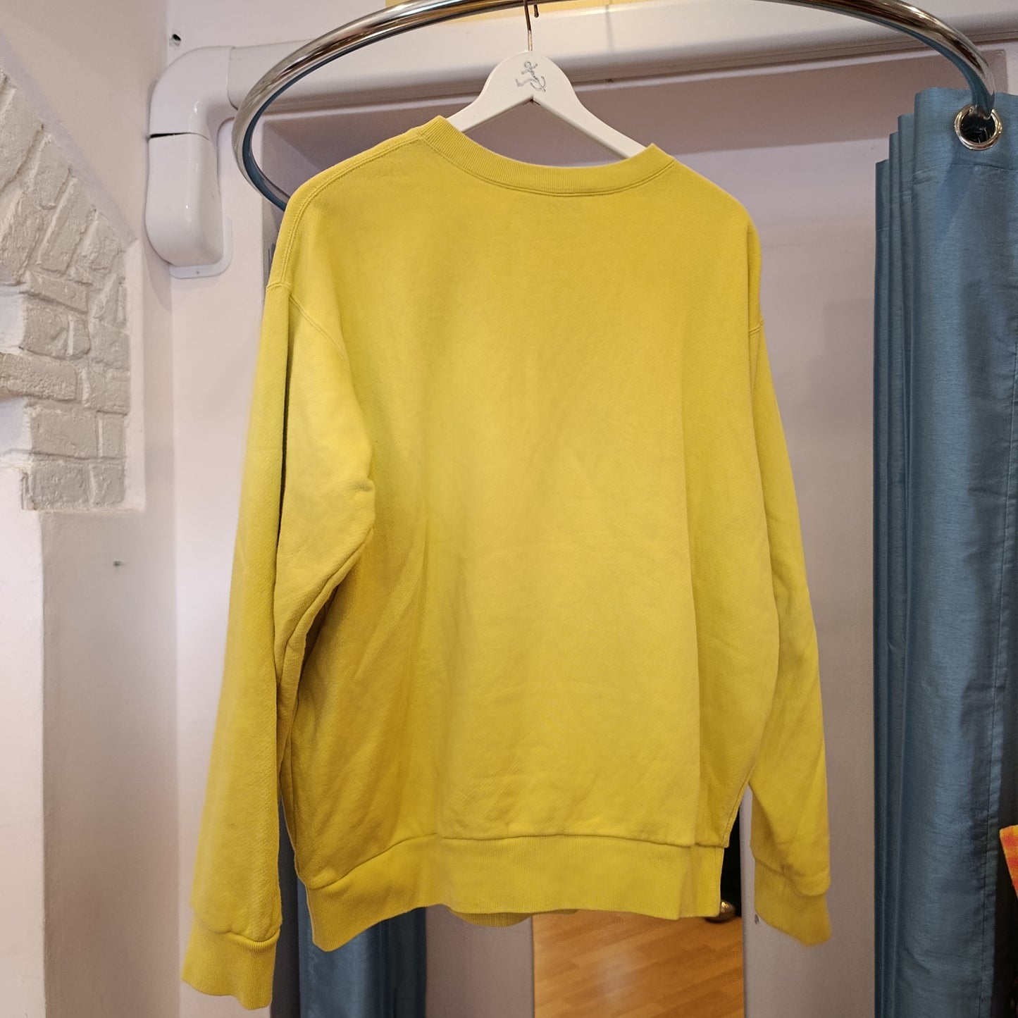 Felpa Gucci gialla lime tg S over