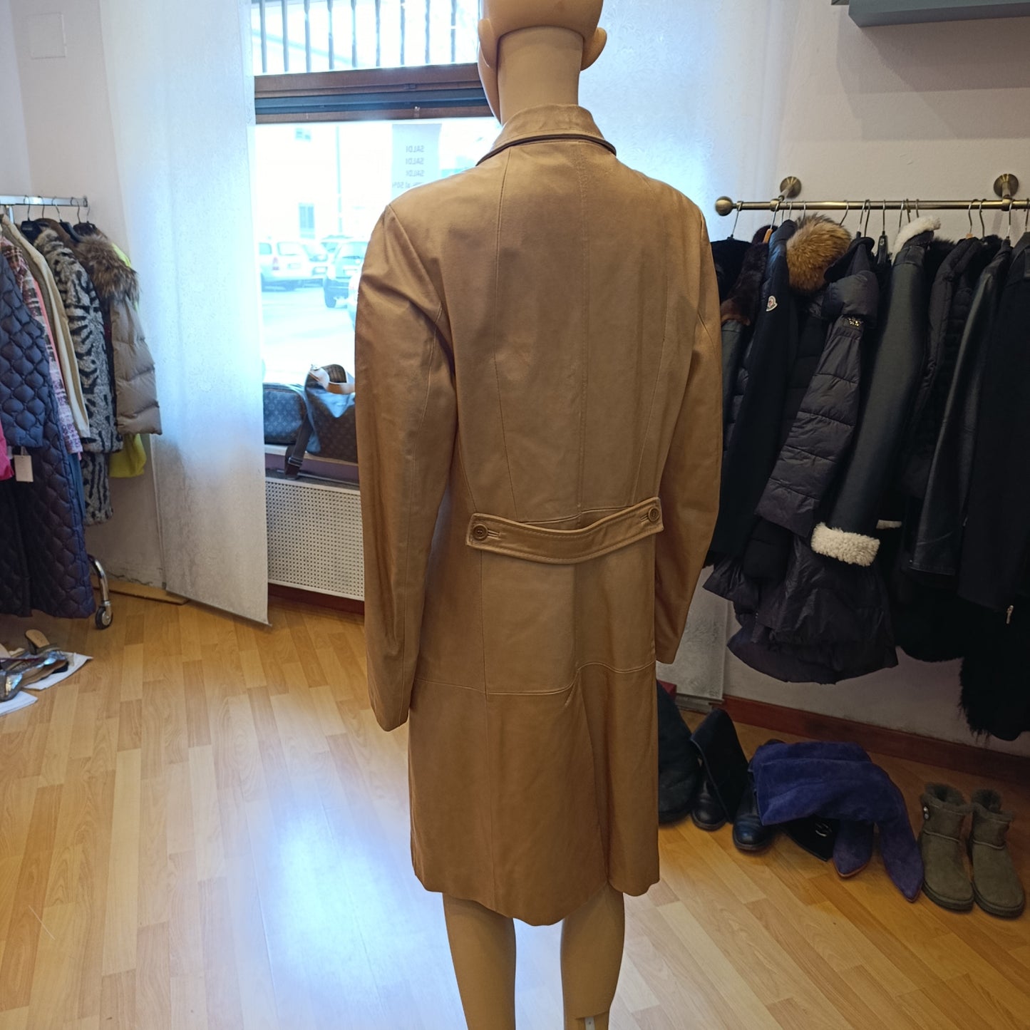 Trench in pelle Santino tg 44