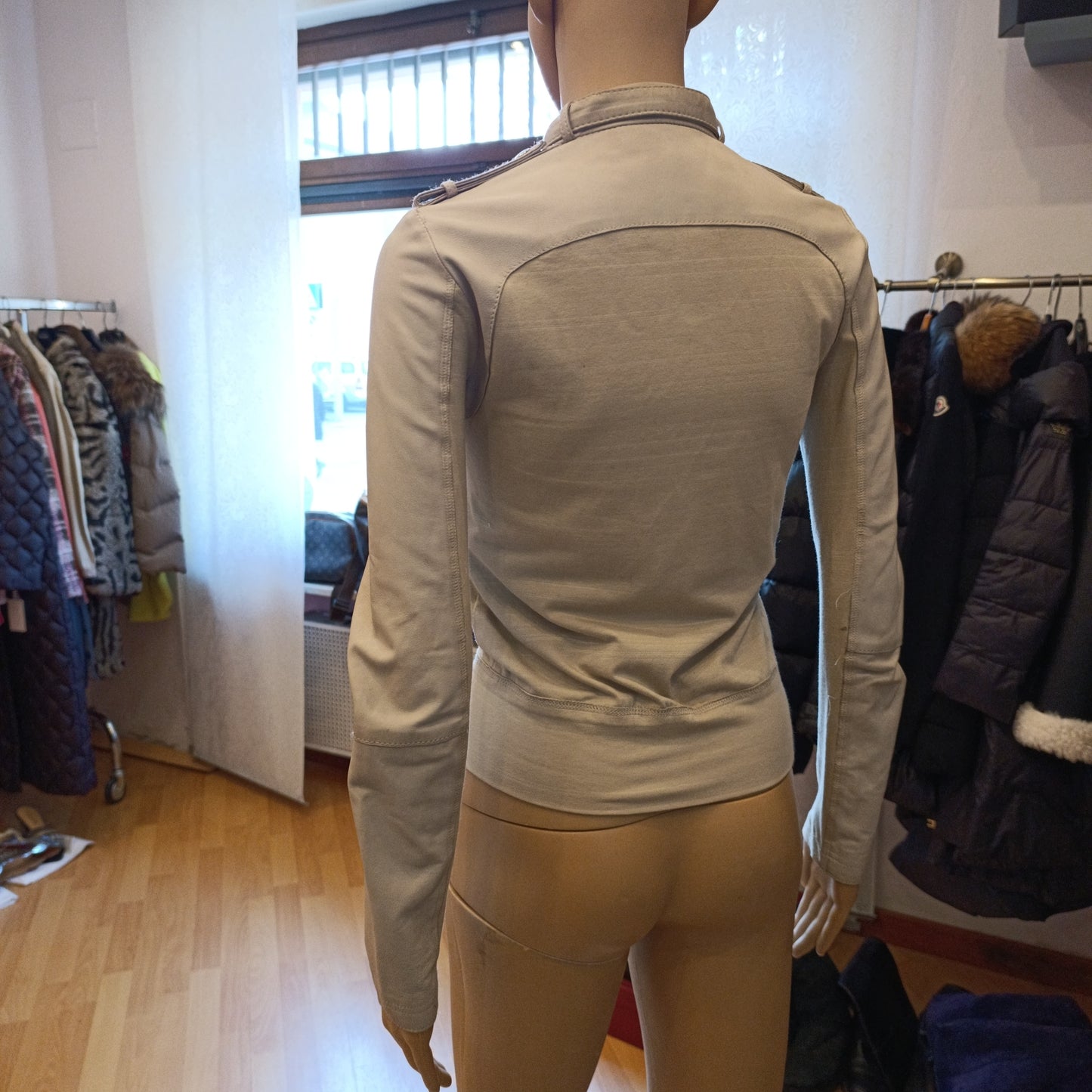 Giacca pelle Pinko tg 40