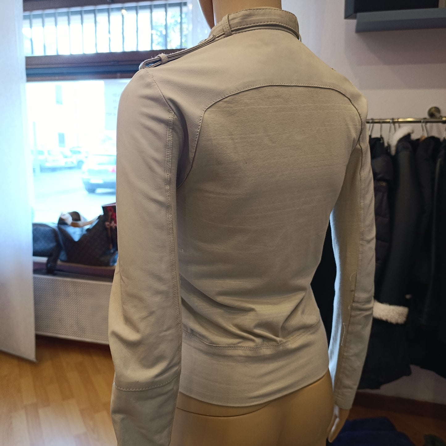 Giacca pelle Pinko tg 40