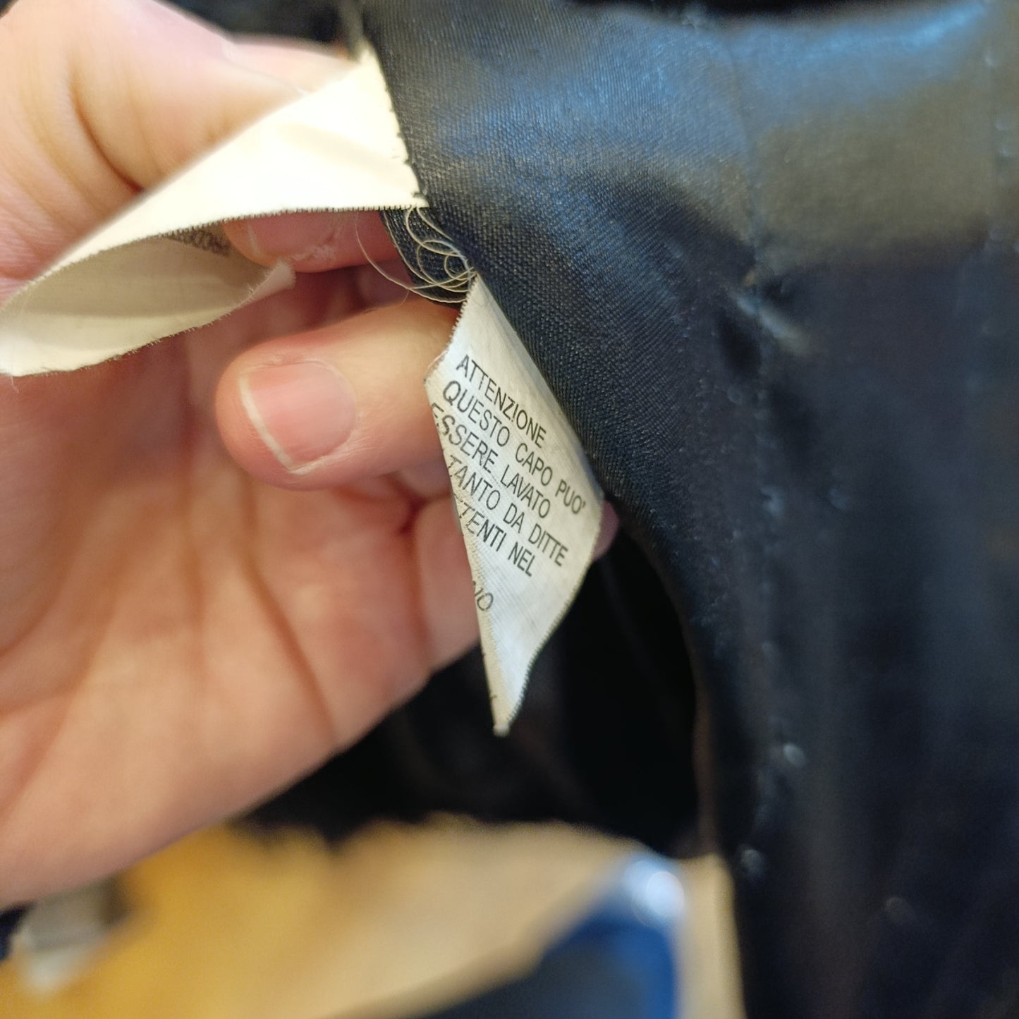 Giacca pelle&pelo tg S