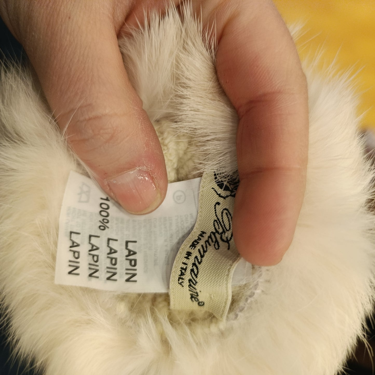 Guanti Blumarine inserto Lapin