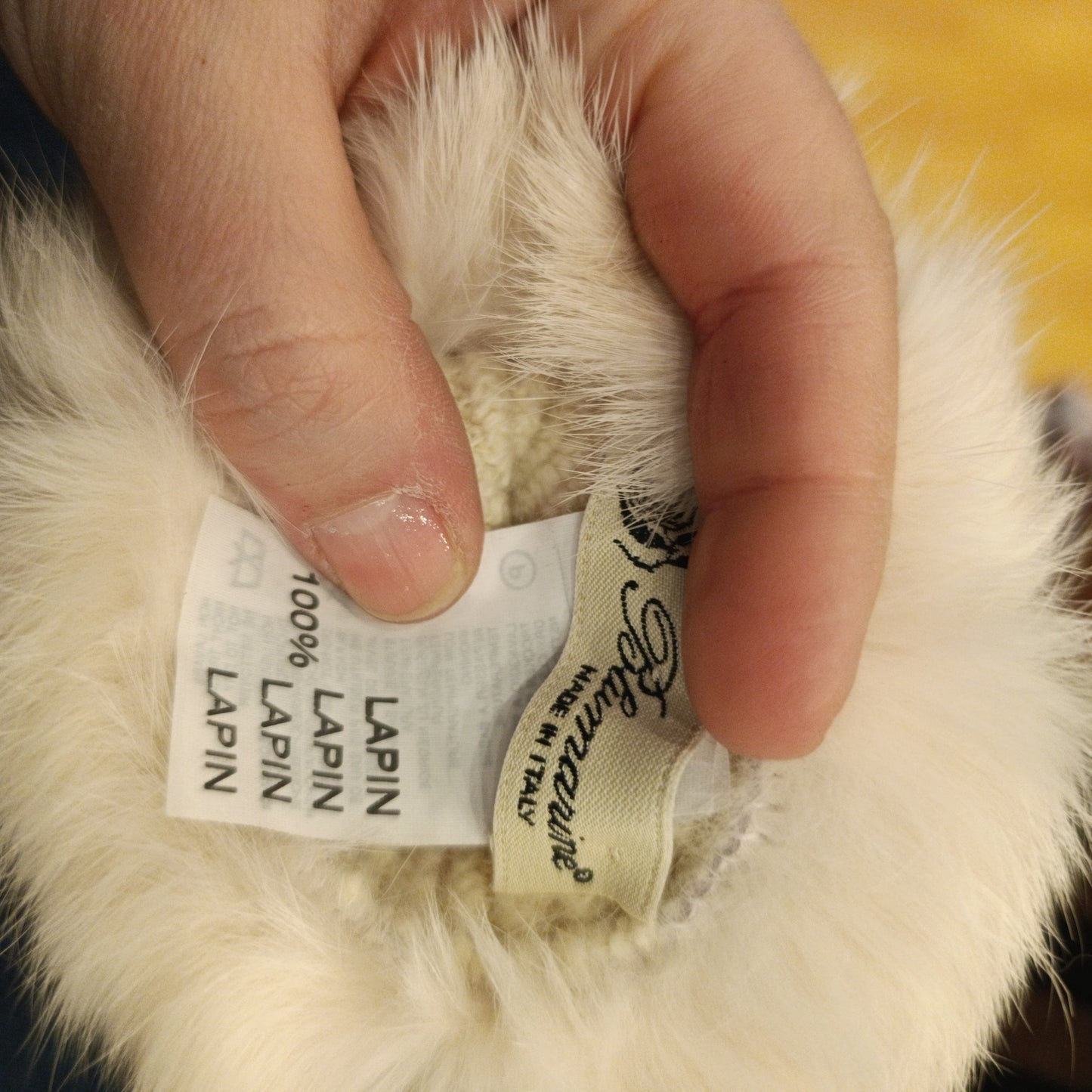 Guanti Blumarine inserto Lapin